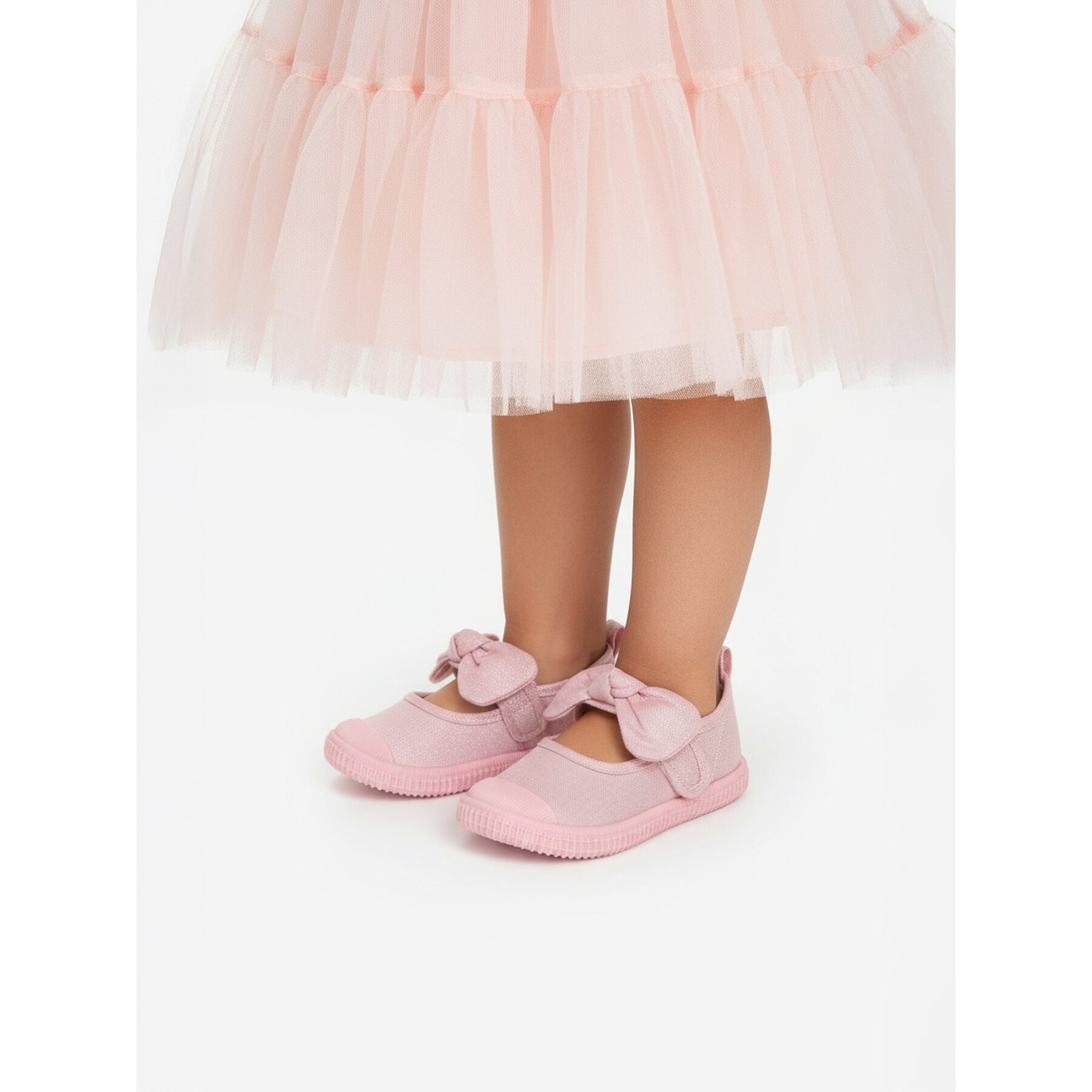 DeeZee Deezee Mädchen Hausschuhe Rosa Plüsch Hausschuhe – Bild 2 von 4