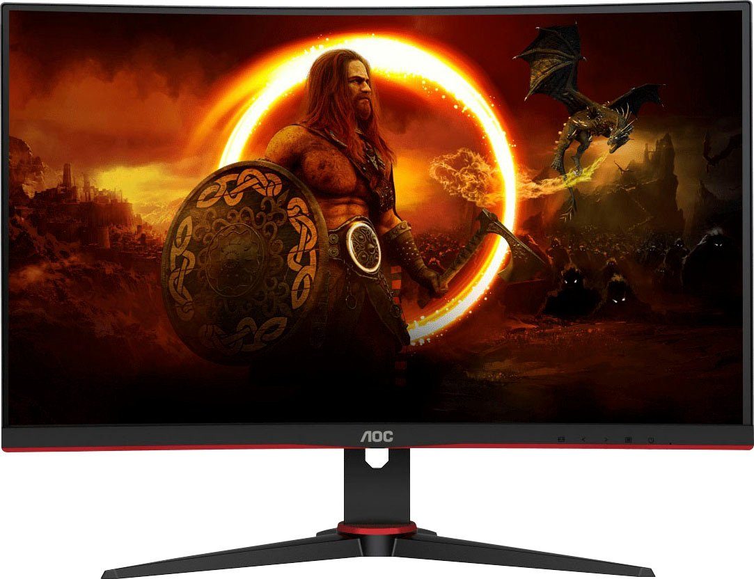 AOC C27G2AE/BK Curved-Gaming-Monitor (68,6 cm/27 ", 1920 x 1080 px, Full HD, 1 ms Reaktionszeit, 165 Hz, VA LCD)