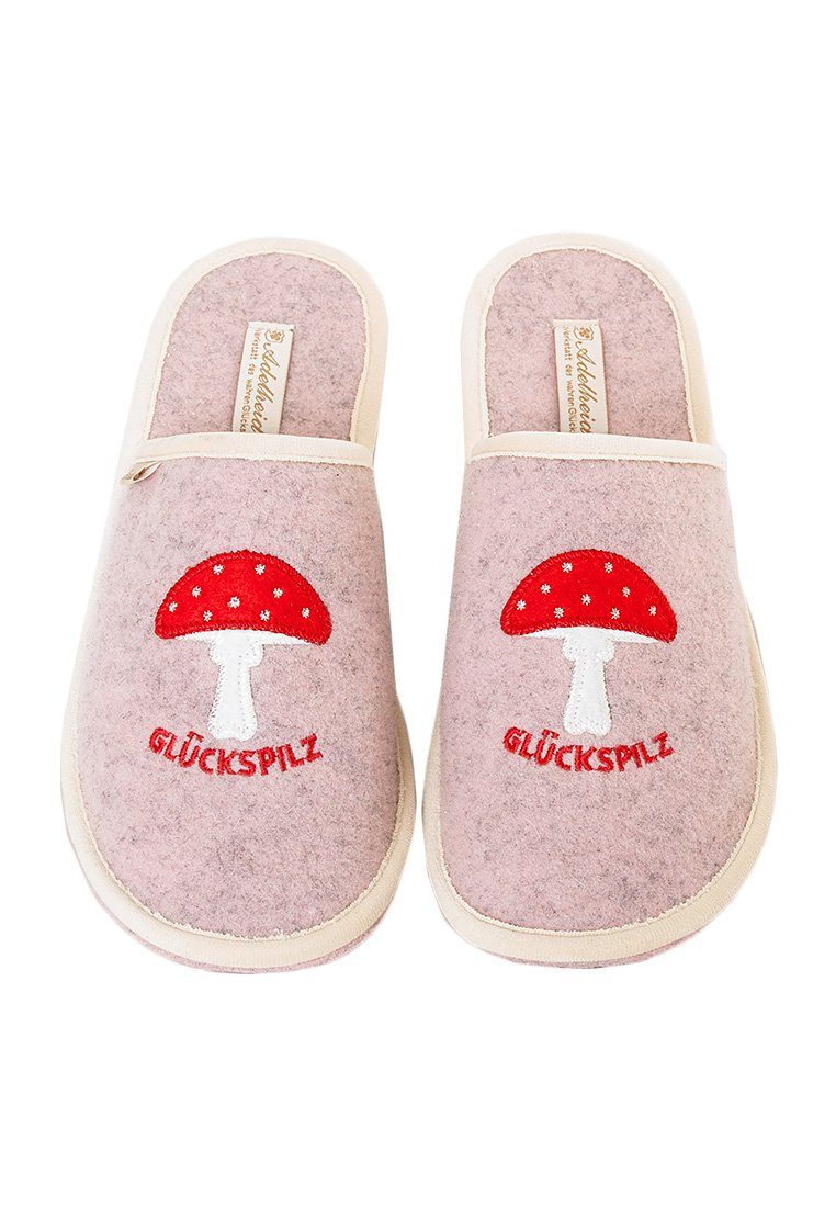 ADELHEID Glückspilz Filzpantoffeln Pantoffel