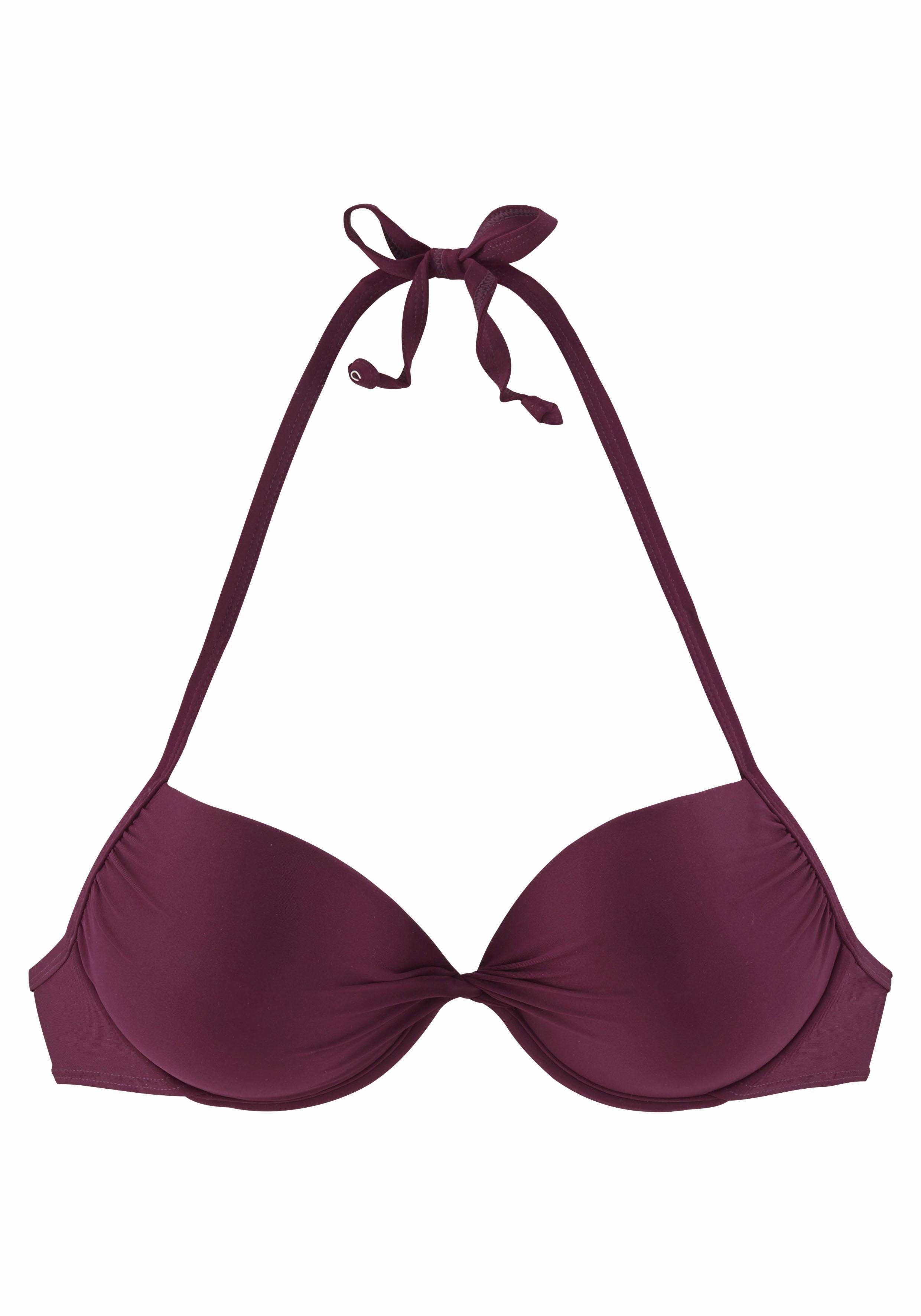 LASCANA Push-Up-Bikini-Top Italy mit Raffung mehr