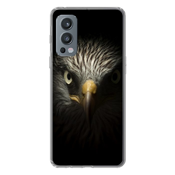MuchoWow Handyhülle Vogel - Adler - Raubvögel - Auge - Schnabel - Licht Phone Case Handyhülle OnePlus Nord 2 Silikon Schutzhülle