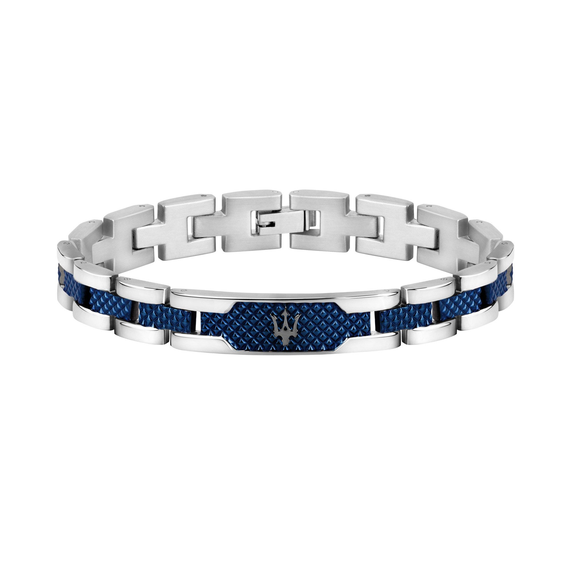 MASERATI Edelstahlarmband Iconic JM419ASC02 Armband für Herren Edelstahl/Bl günstig online kaufen