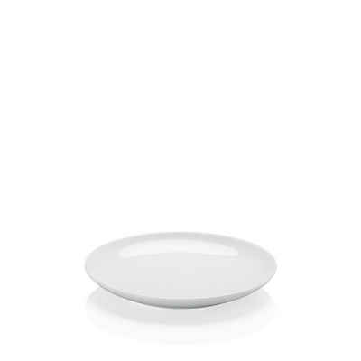 ARZBERG Frühstücksteller Frühstücksteller 20 cm - CUCINA BIANCA Weiß - 1 Stück, (1 St), Porzellan, spülmaschinenfest und mikrowellengeeignet