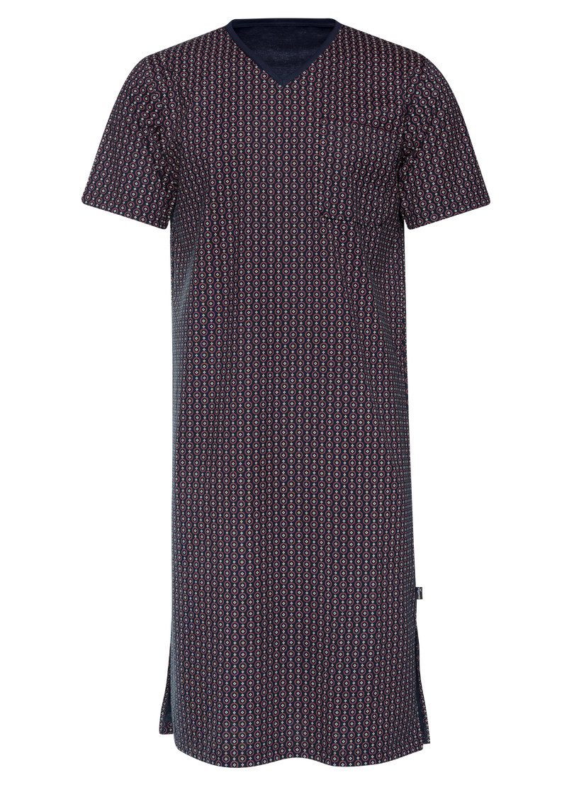 Trigema Pyjama TRIGEMA Nachthemd mit Allover-Vintage-Print günstig online kaufen