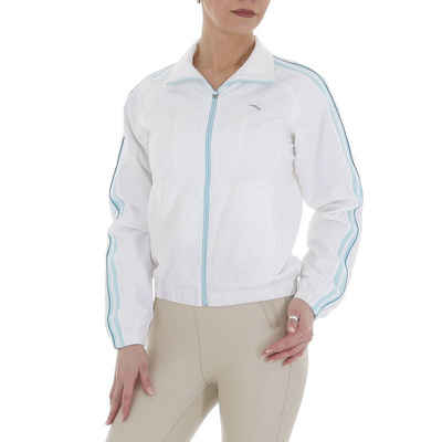 Ital-Design Outdoorjacke Damen Freizeit Übergangsjack in Weiß