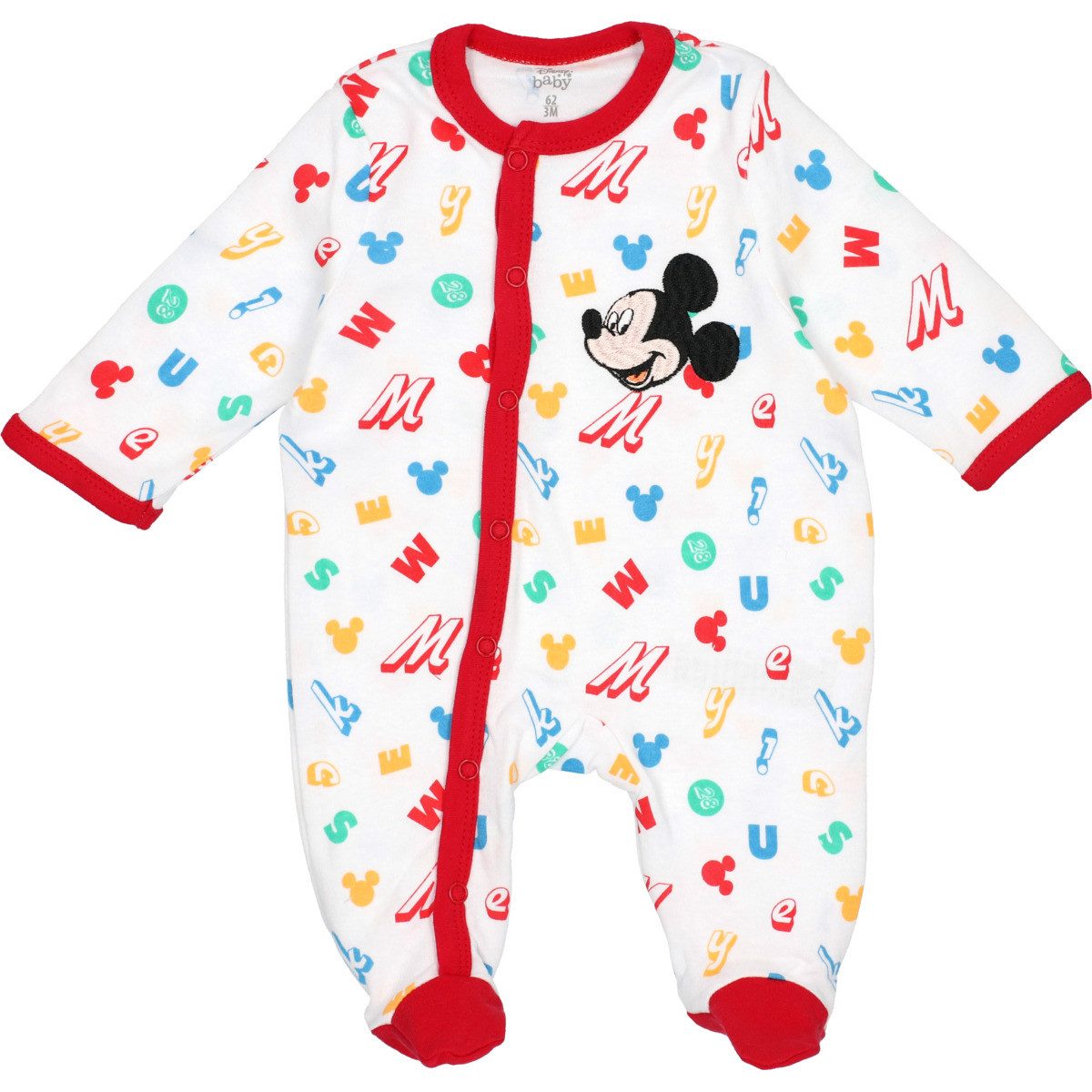 Disney Повзунки Minnie Mouse Unisex Kinder Einteiler, Overall, Babyanzug, Babyoverall, Babyanzug