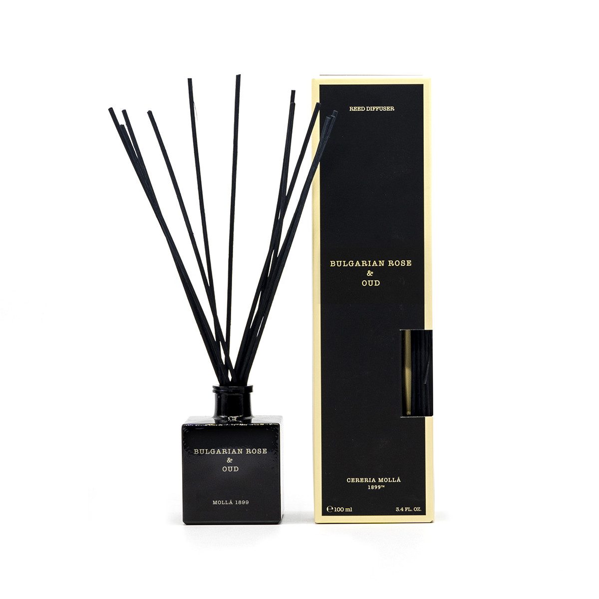 Raumduft Cereria Molla 1899 Mikado Bulgarian Rose & Oud Diffuser Premium
