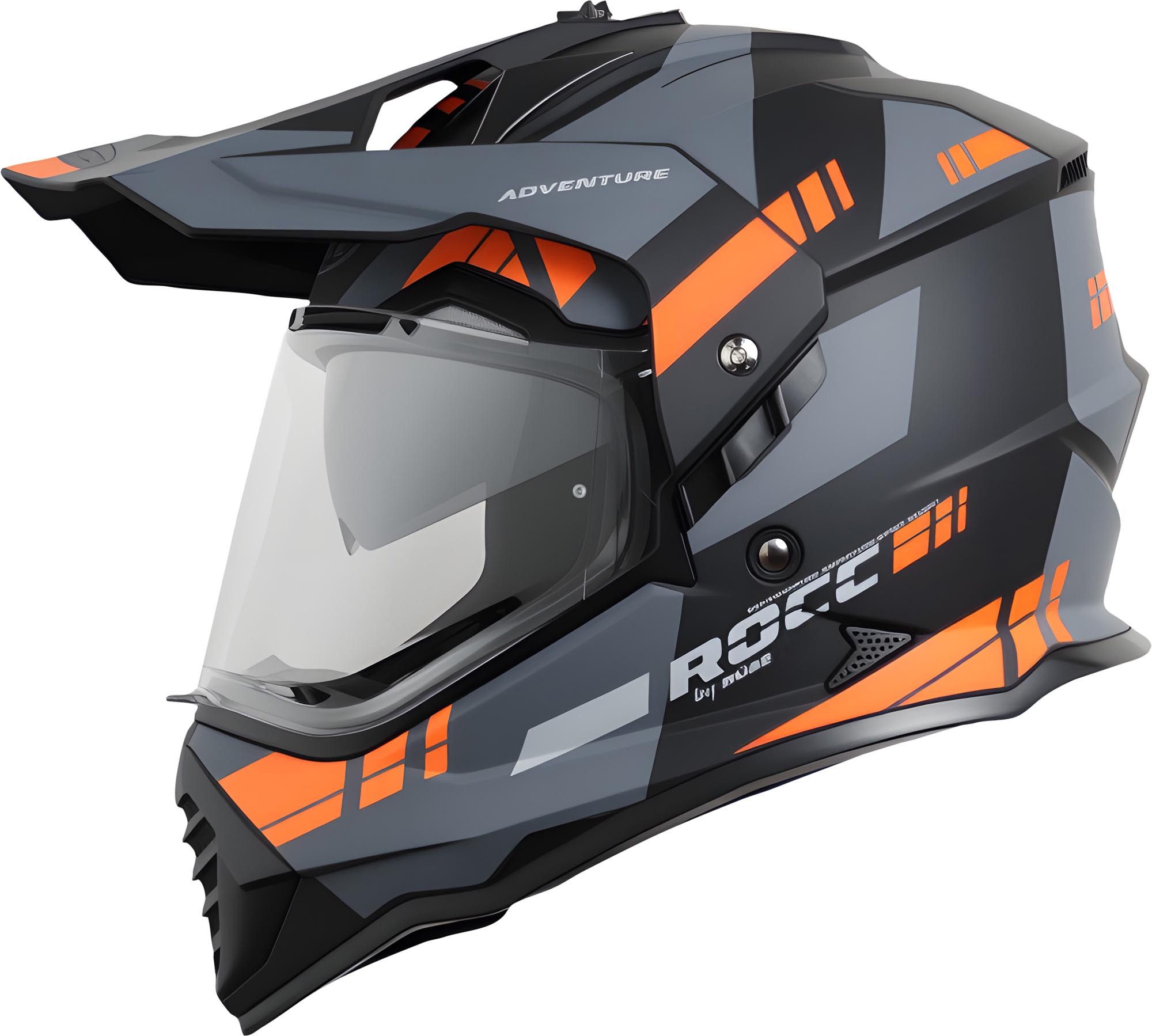 ROCC Motocrosshelm 500 Endurohelm, Vorbereitet Für Pinlockscheibe,integriertes Sonnenvisier
