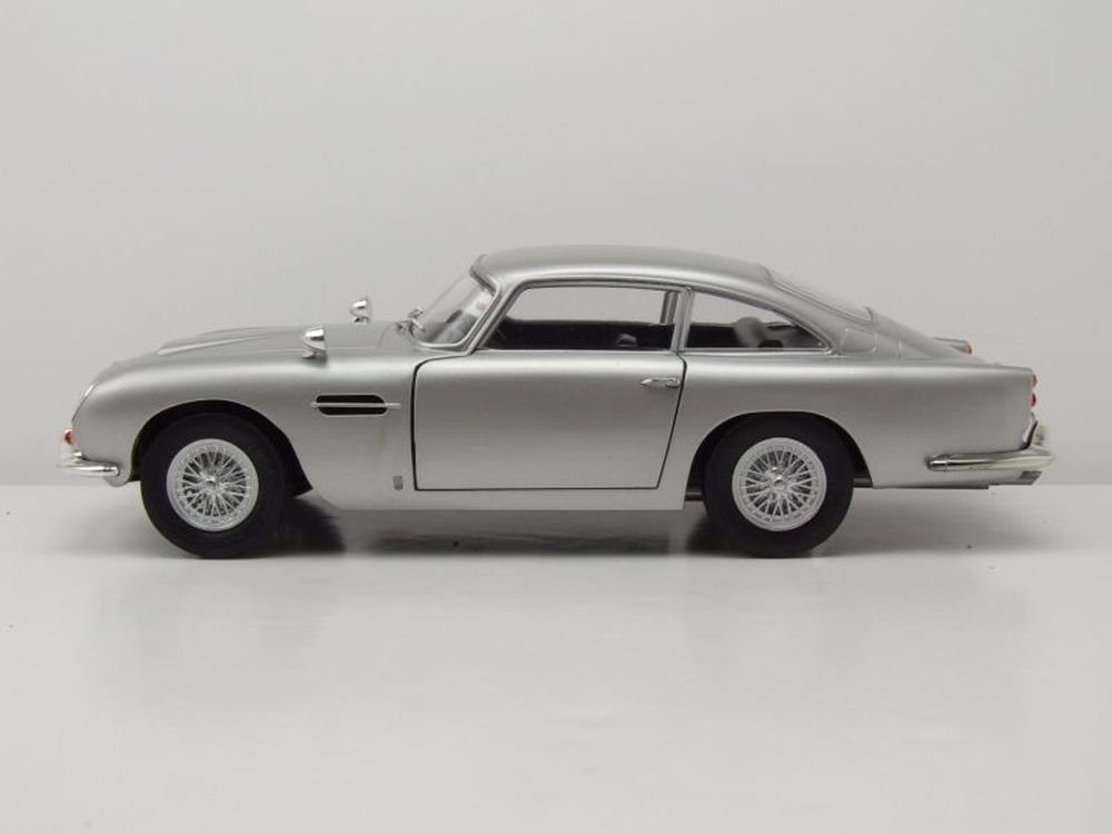 Solido Modellauto Aston Martin DB5 1964 silber, Maßstab 1:18