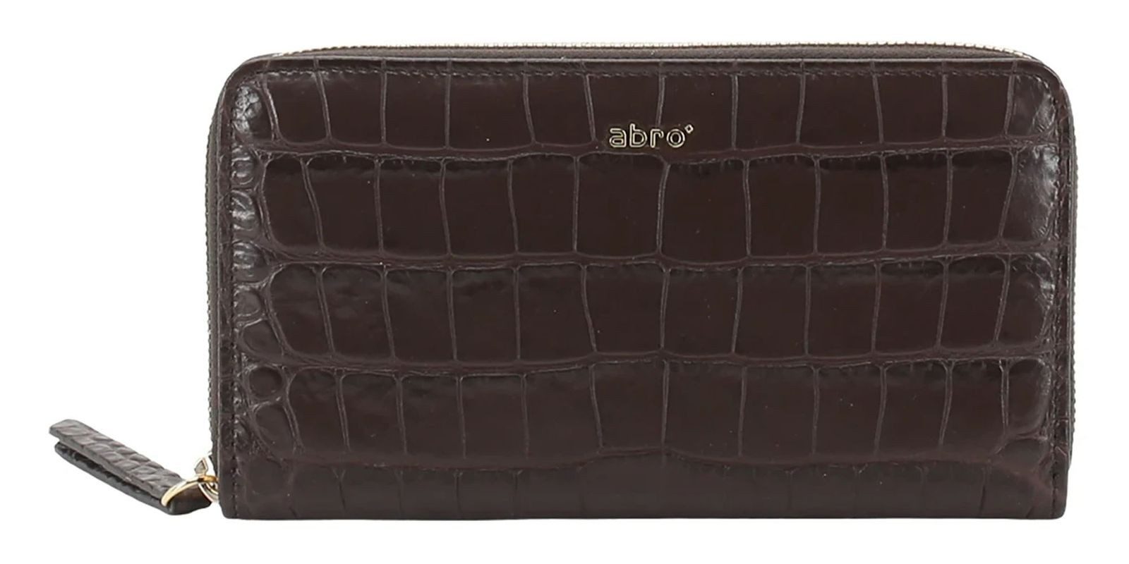 Abro Geldbörse Wallet, aus echtem Leder