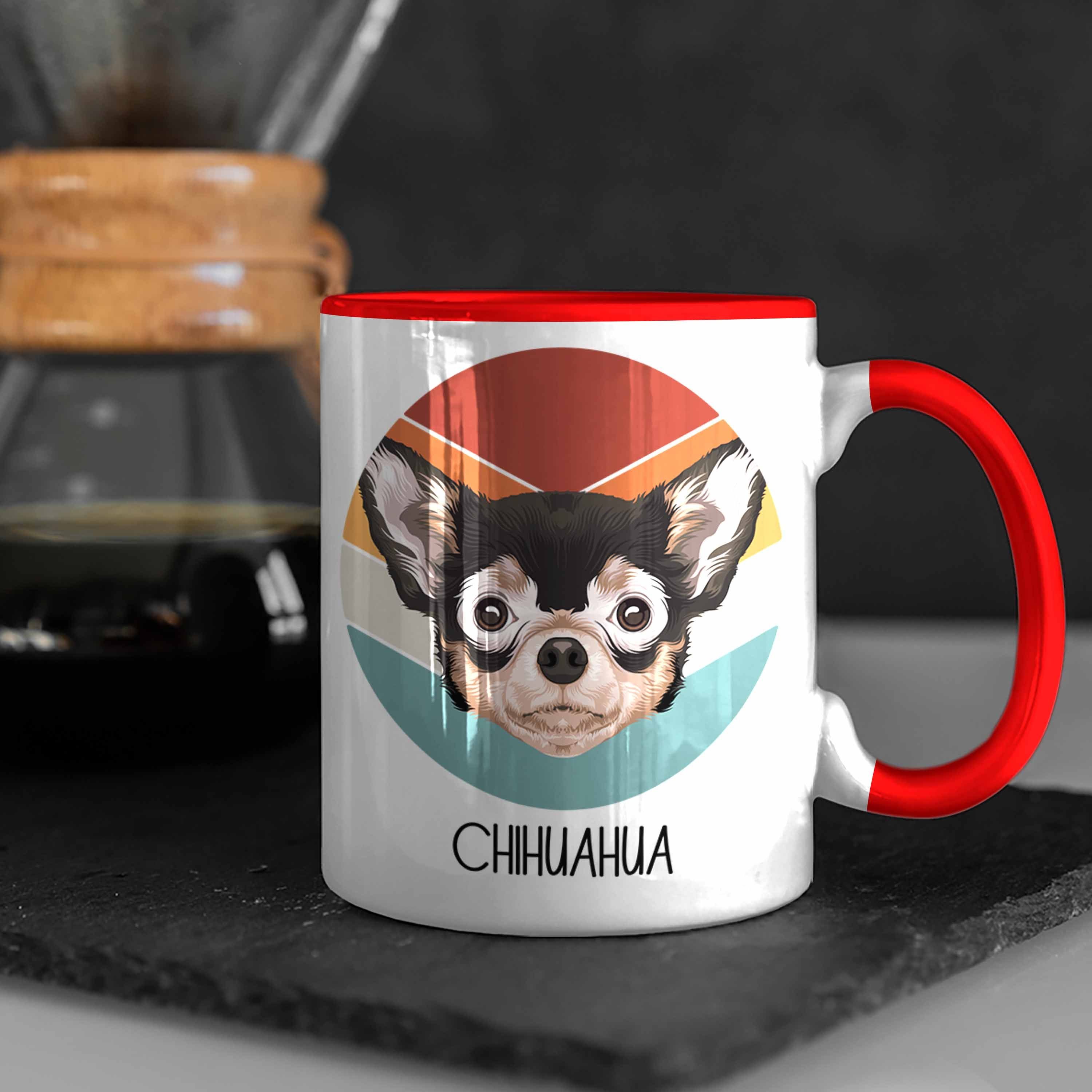 Spruch Rot Tasse Lustiger Besitzer Chihuahua Tasse Geschenk Trendation Chihuah Geschenkidee