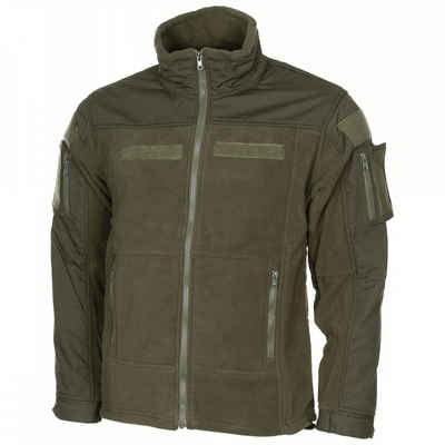 MFHHighDefence Fleecejacke Fleece-Jacke, Combat, oliv - M