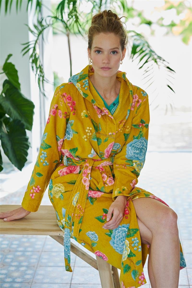 Bademantel Good Evening Bathrobe Yellow Xs Gelb 100% Cotton, terry velour, 3