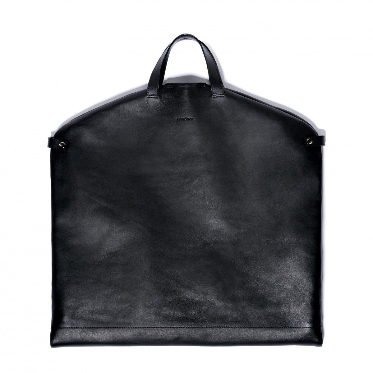 FEYNSINN Kleidersack echt Leder Anzugtasche Kleidersack groß schwarz ARIK