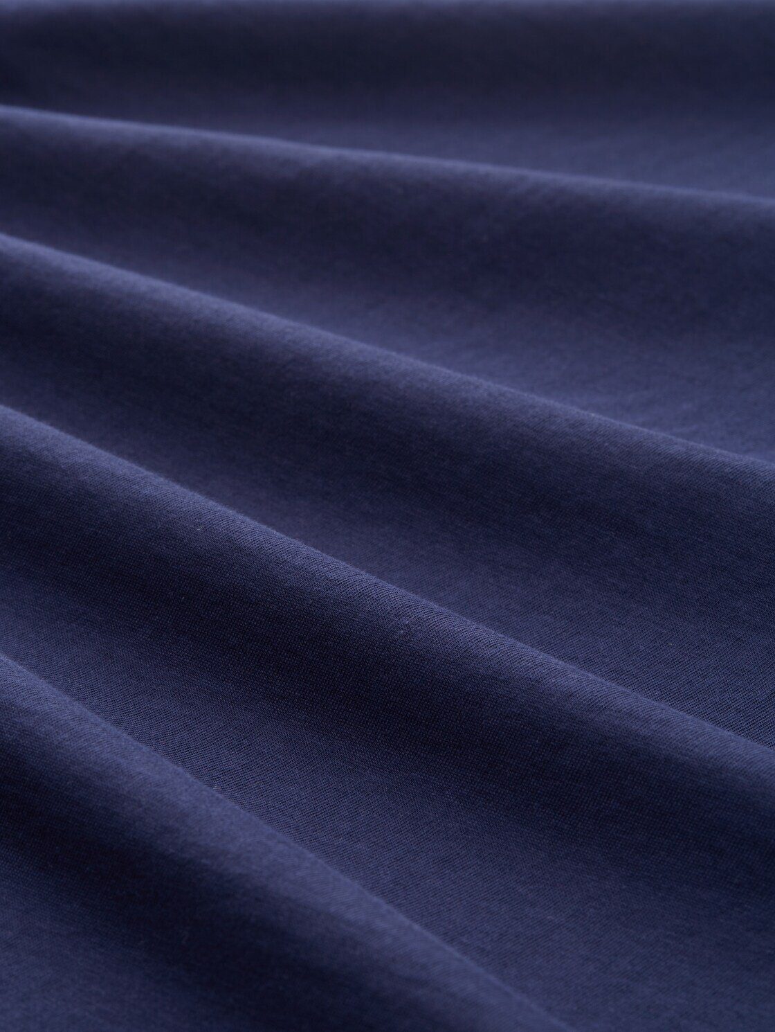 T-Shirt T-Shirt Denim TOM dark blueberry Print TAILOR mit