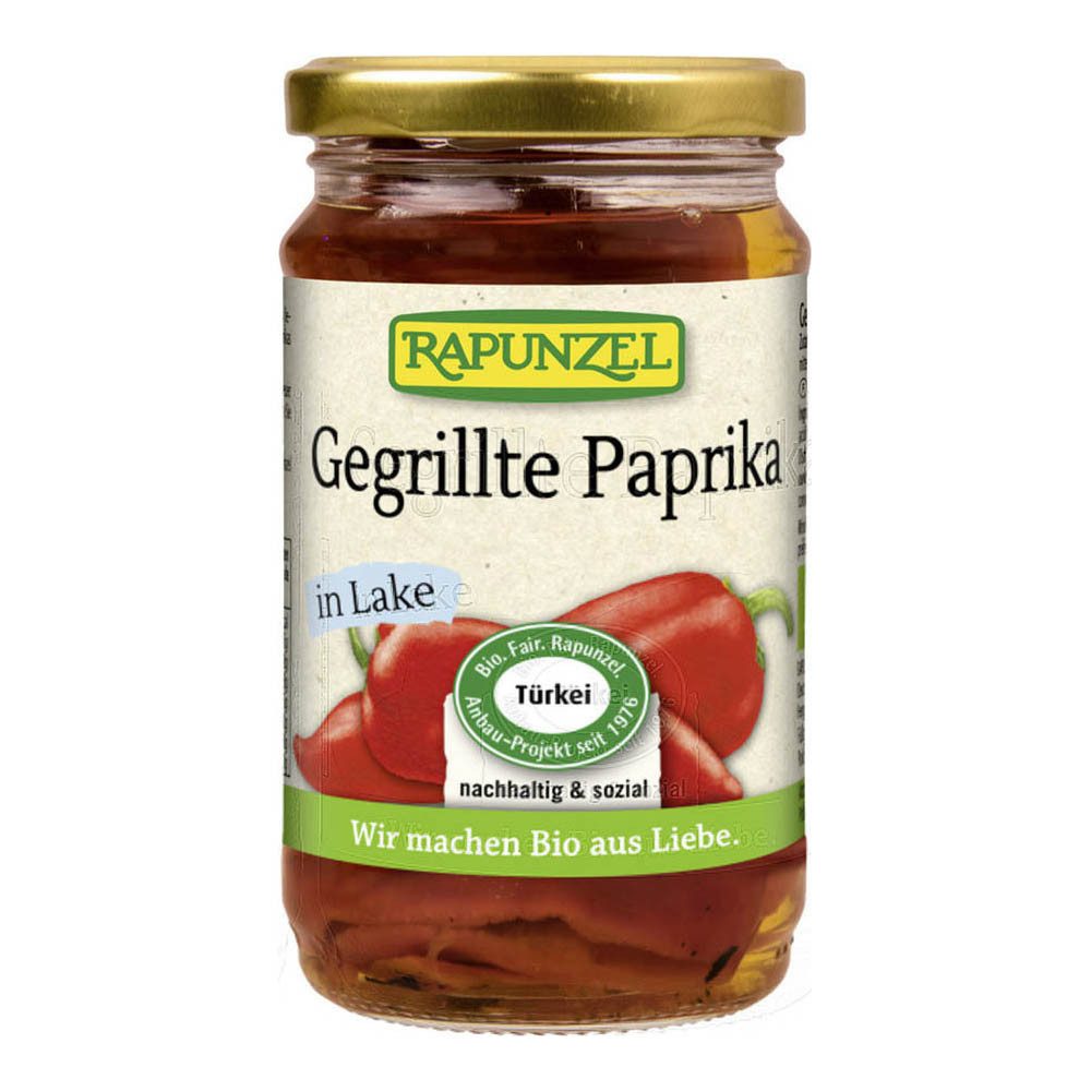 Rapunzel Antipasti Paprika gegrillt rot 310g
