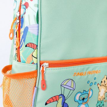 MILK&MOO Kindergartentasche Milk&Moo Jungle Collection Kinder Rucksack für Kindergarten (1-tlg)