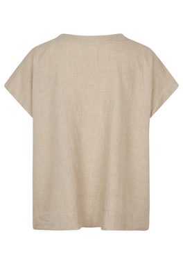 Masai Oversize-Shirt MaIdoro Leicht, luftig, weiches Leinen, dekorative Taschen