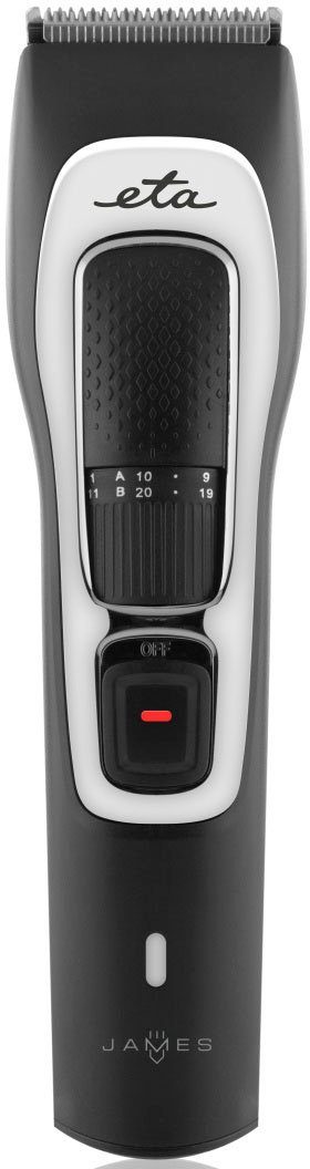 eta Haar- und Bartschneider James ETA634190000, incl. Reisebeutel, Schnittlänge 1-20 mm