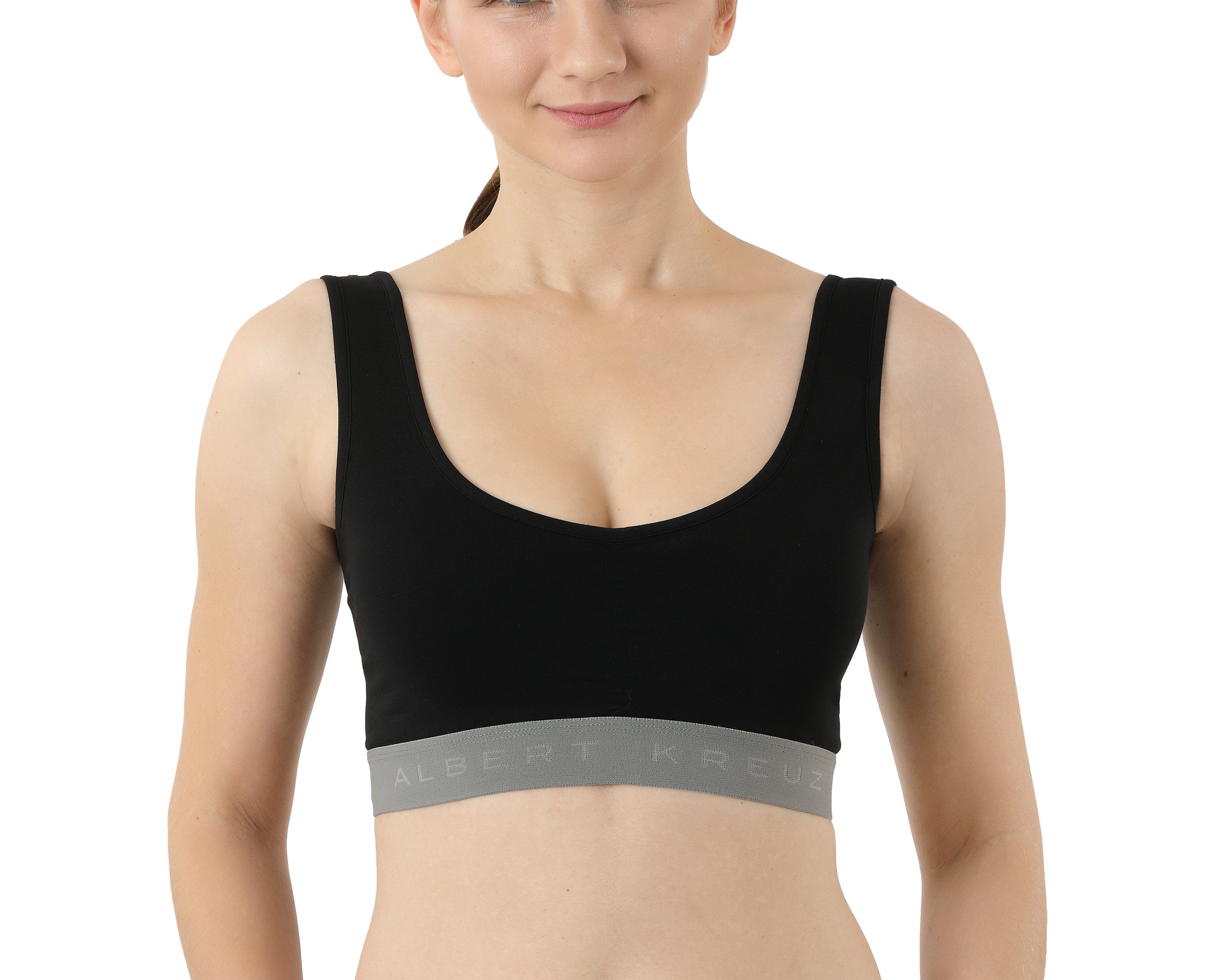Albert Kreuz Sport-Bustier BH-Top Bustier atmungsaktiv (kein Set, 1-tlg)