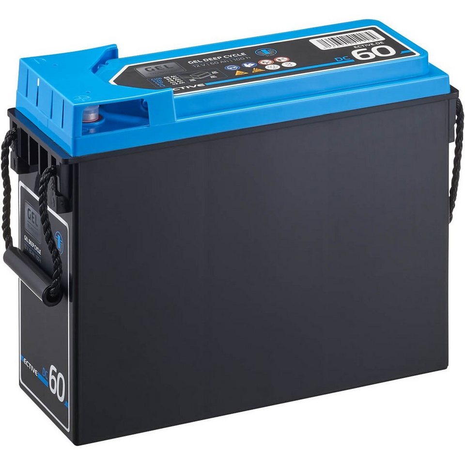 ECTIVE ECTIVE 12V 60Ah Deep Cycle Front Terminal Batterie Batterie