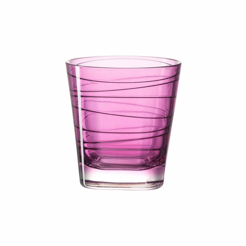 LEONARDO Glas Vario 170 ml, Lila Struttura Glas