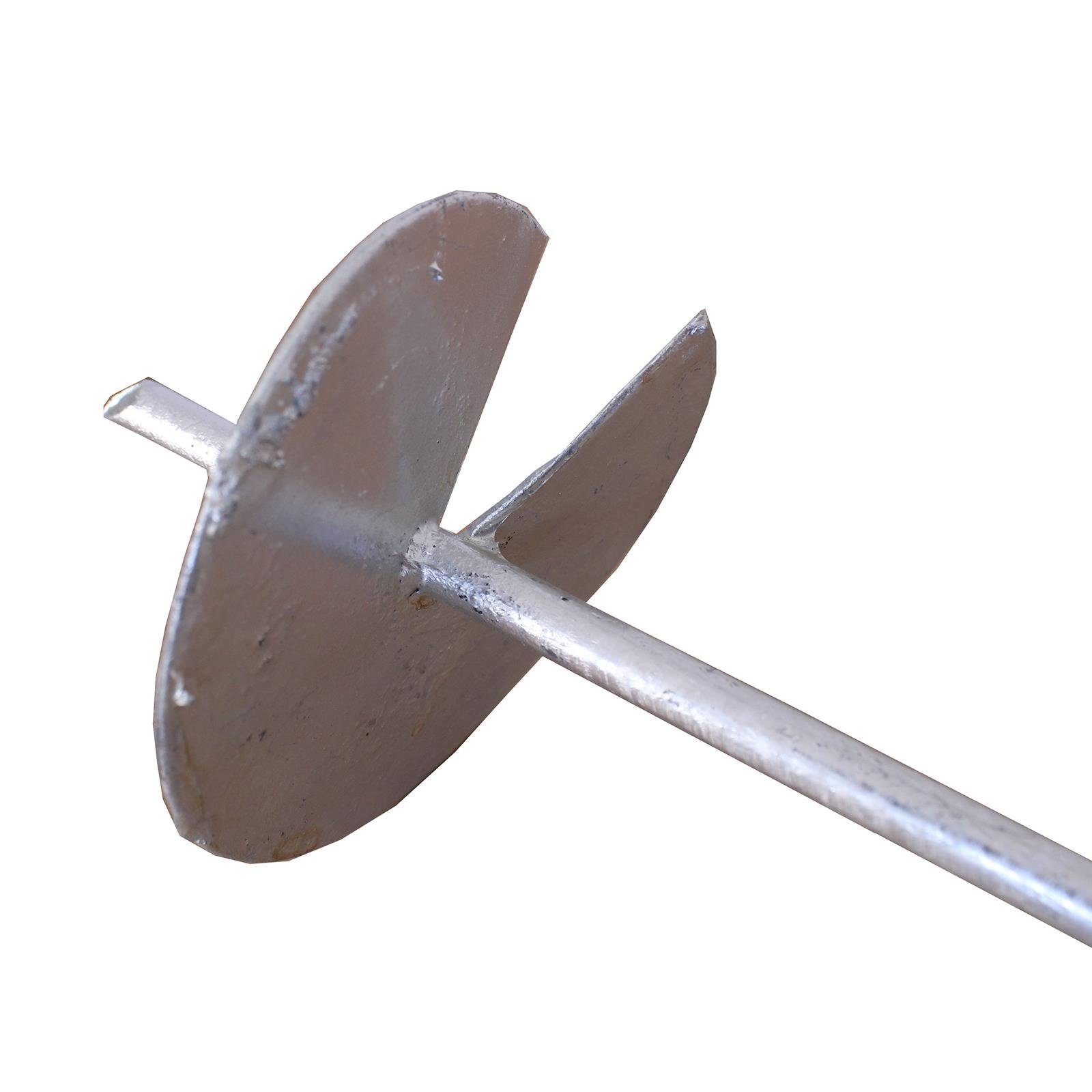 Holmwerk Bodenanker 4x Bodenanker zum Eindrehen 58 cm feuerverzinkt