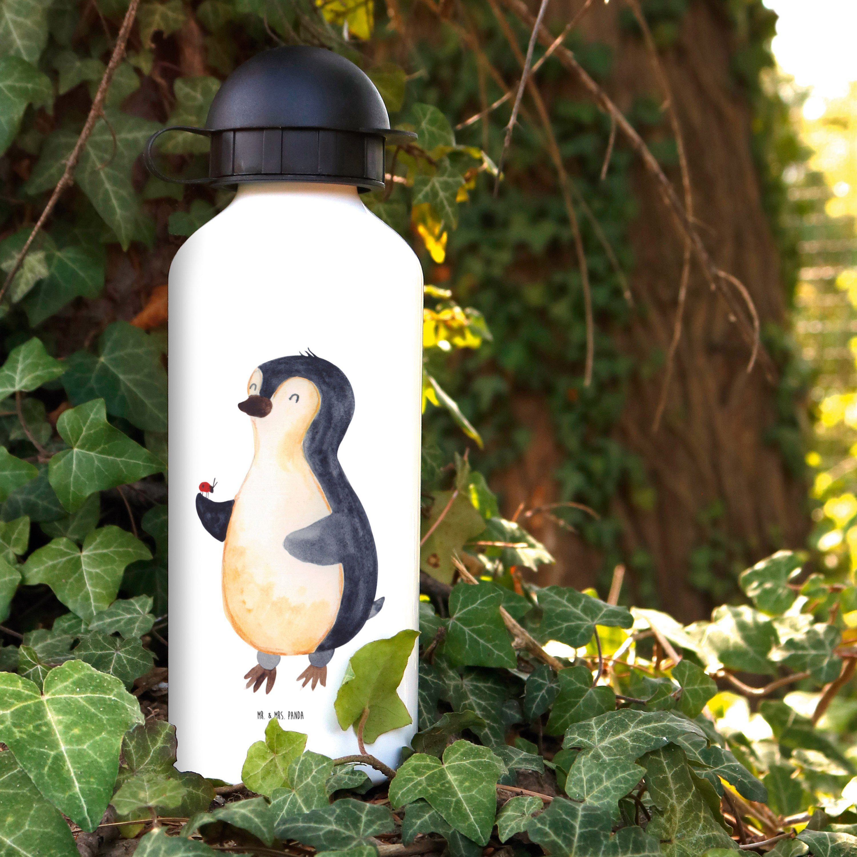 Kindertrinkflasch Mr. Pinguin Liebe, Trinkflasche Mrs. - Geschenk, & Weiß Kids, Marienkäfer Panda -