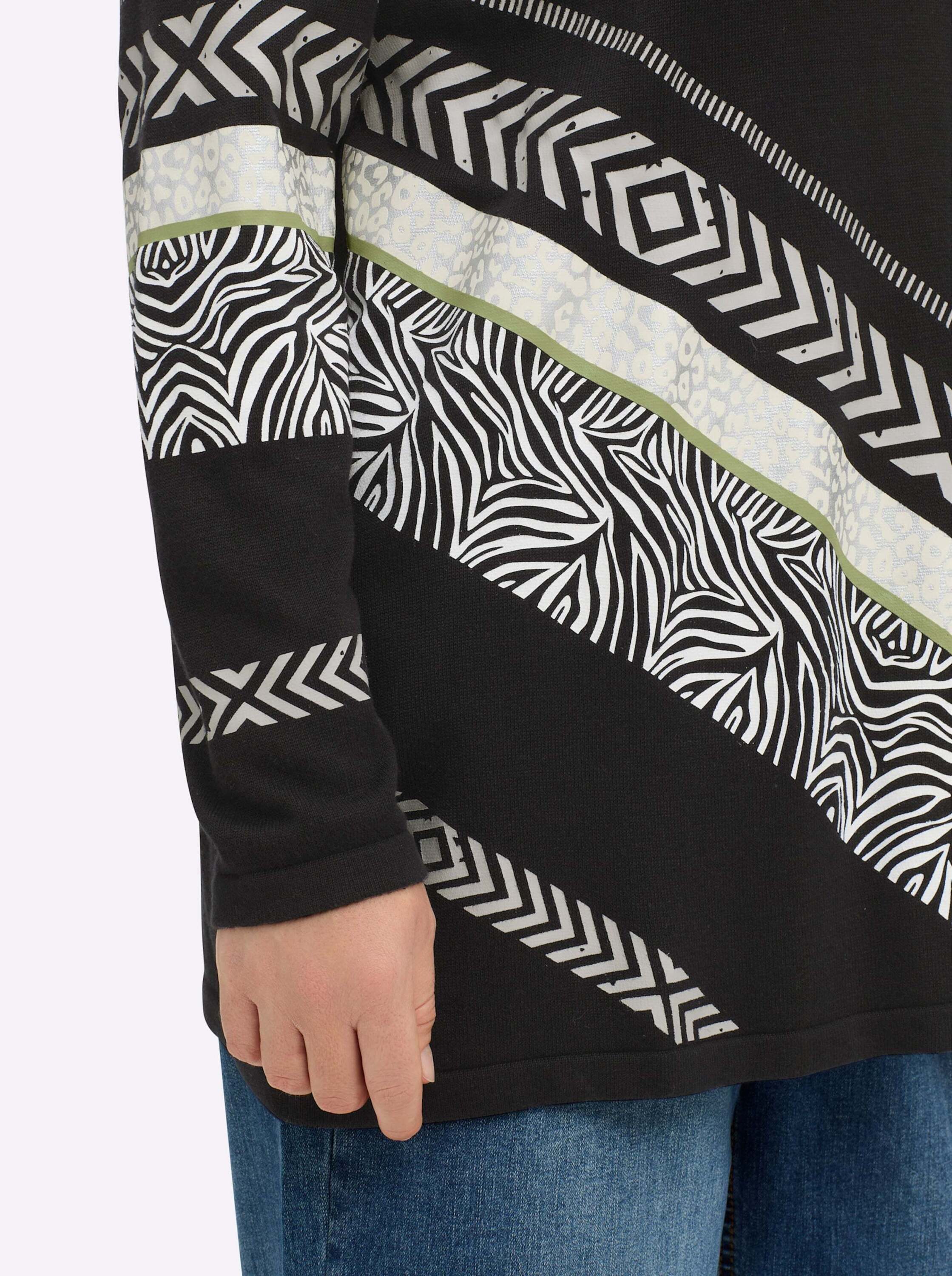 creation L Strickpullover Pullover Langarm Jersey