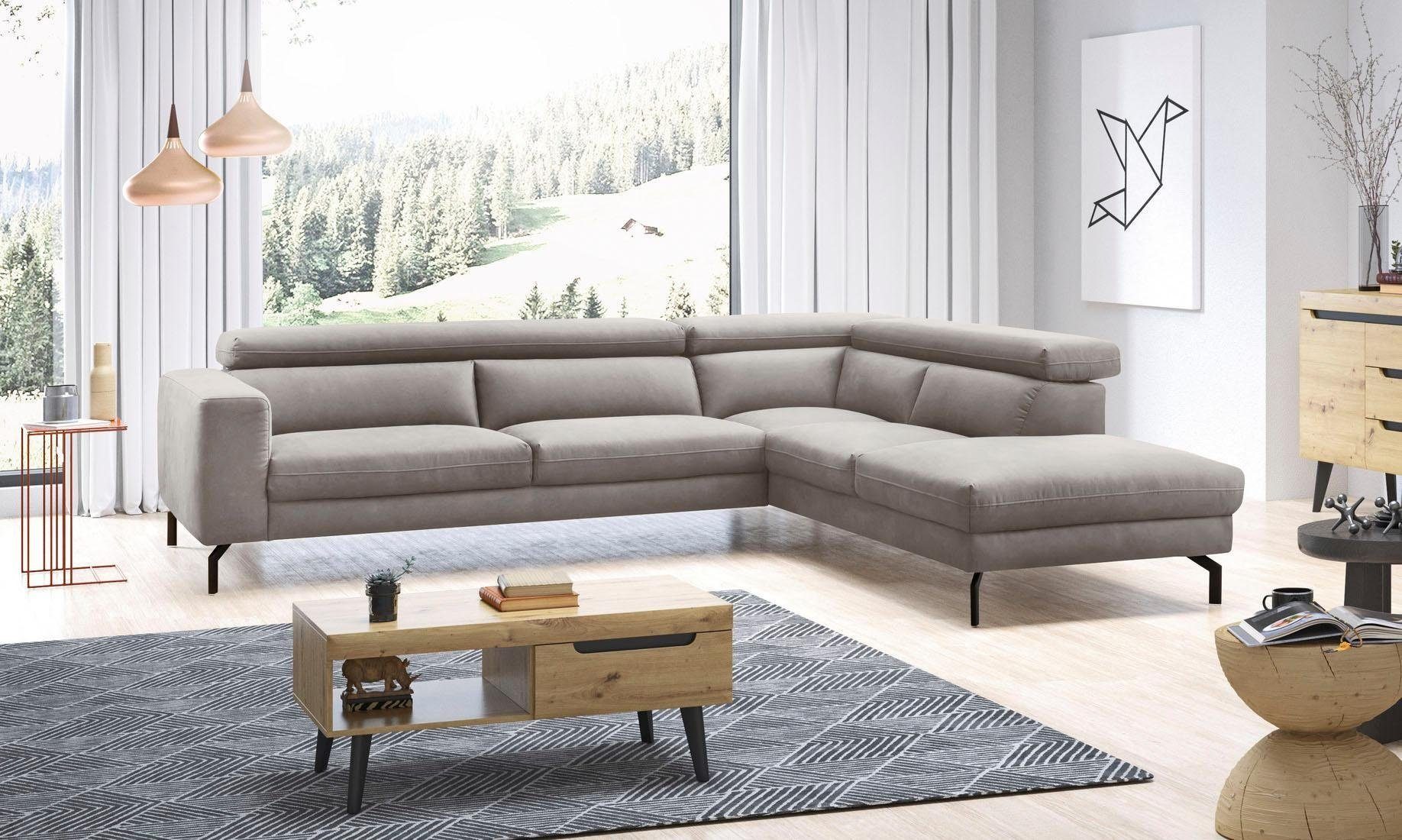 Places of Style Ecksofa Olanta, modern günstig online kaufen