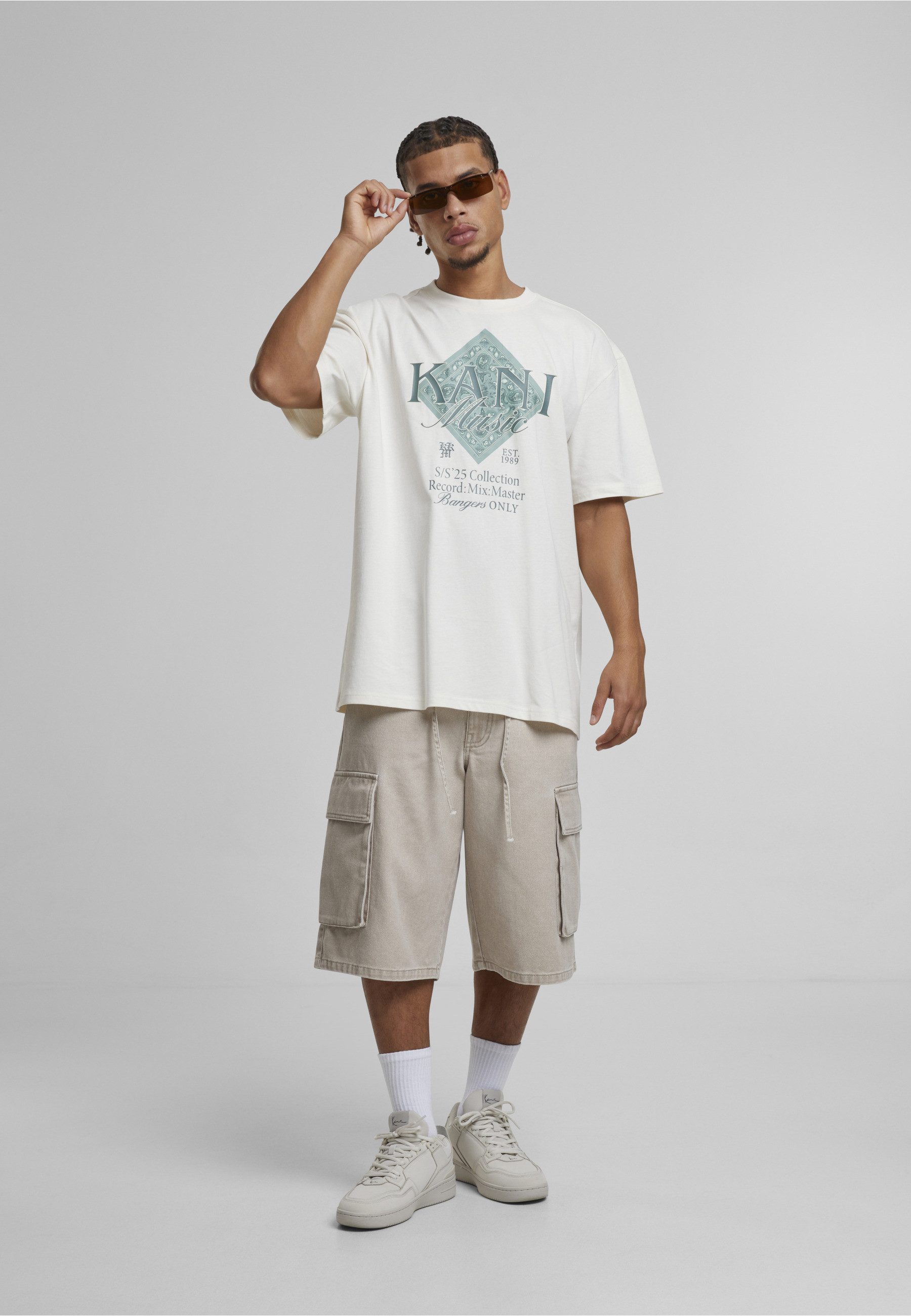 Karl Kani T-Shirt Karl Kani Kani Music Paisley Print T-Shirt (1-tlg)