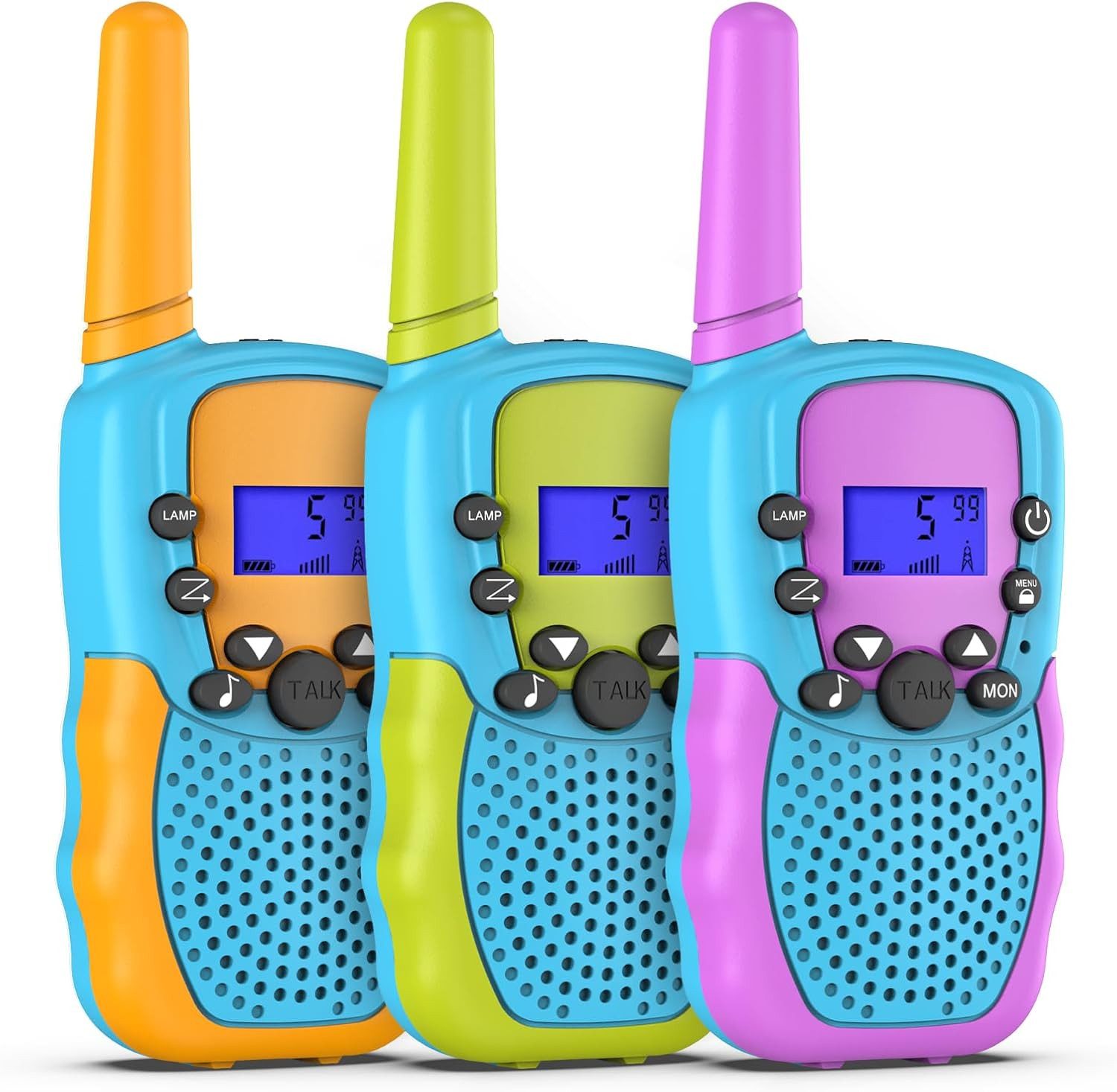 Walkie Talkie Kinder Walkie Talkies 3er Set – Reichweite bis zu 3 km Abenteuer