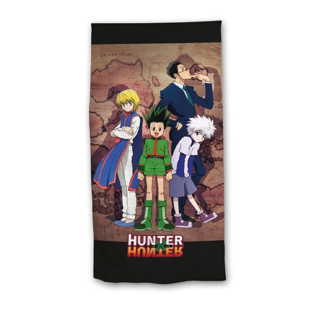 Hunter x Hunter Strandtuch Baumwollhandtuch Badehandtuch 70x140 cm aus Baumwolle, (1-St)