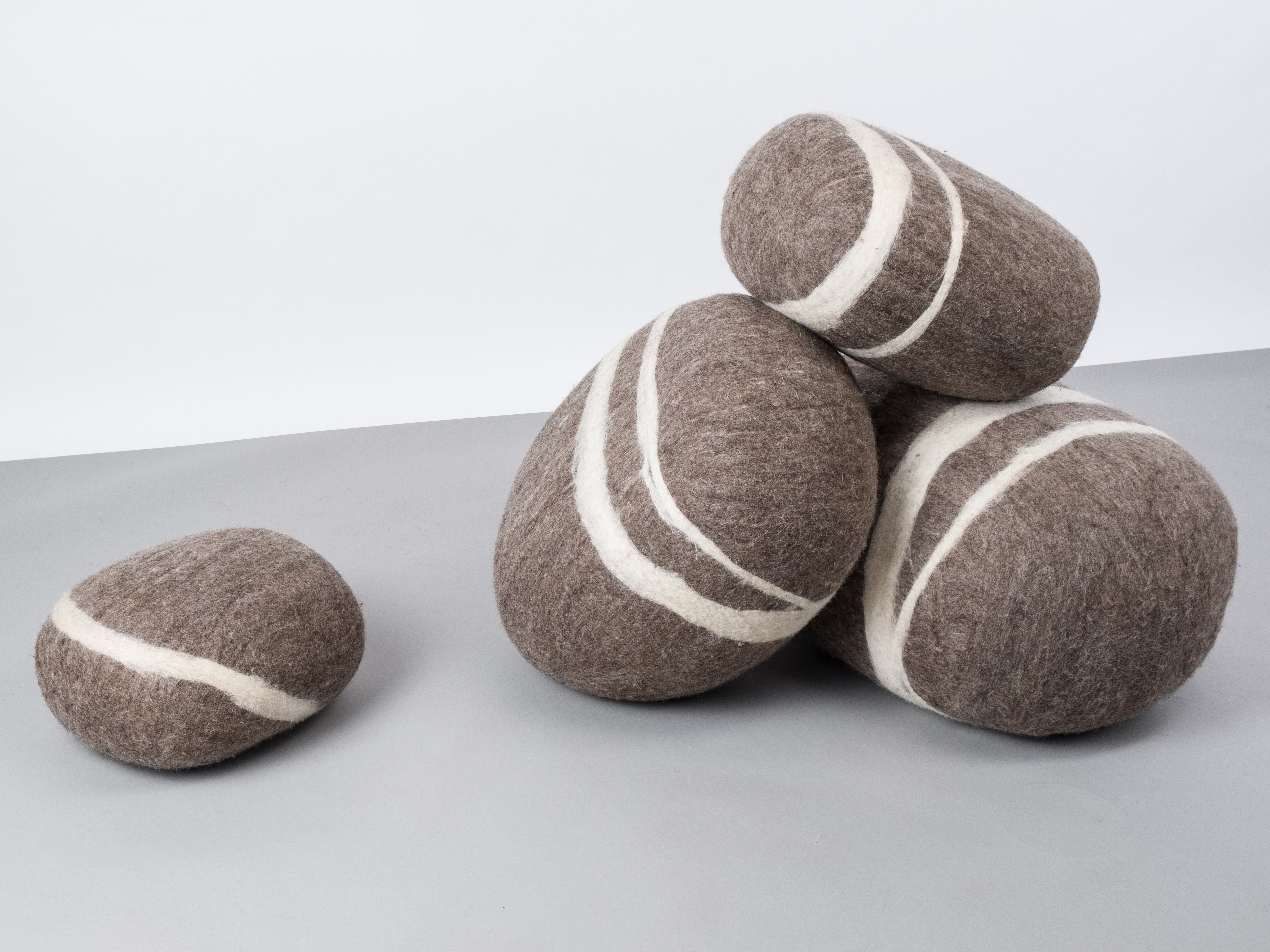 myfelt Pouf Filz Kieselstein (Pouf), aus günstig online kaufen