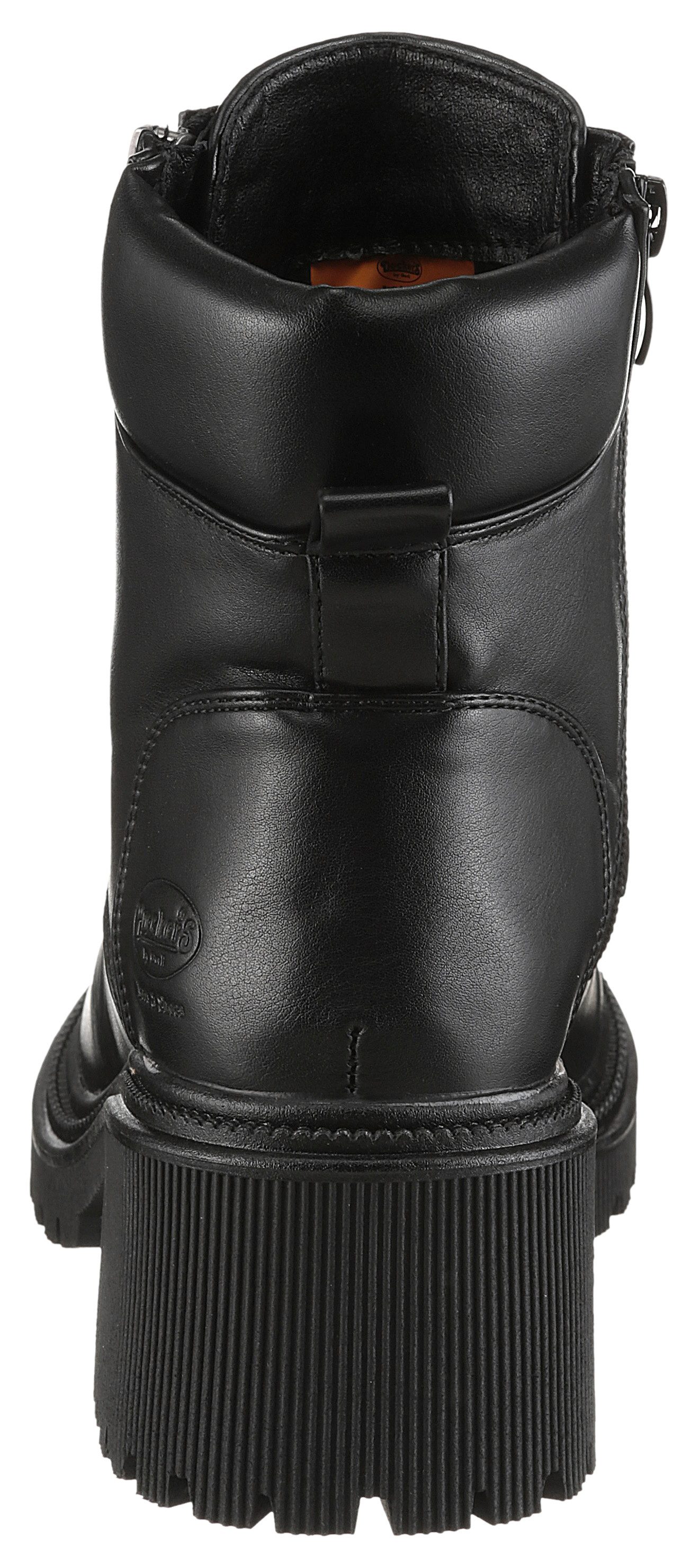 Dockers by Gerli Schnürstiefelette Biker Boots mit Reißverschluss günstig online kaufen