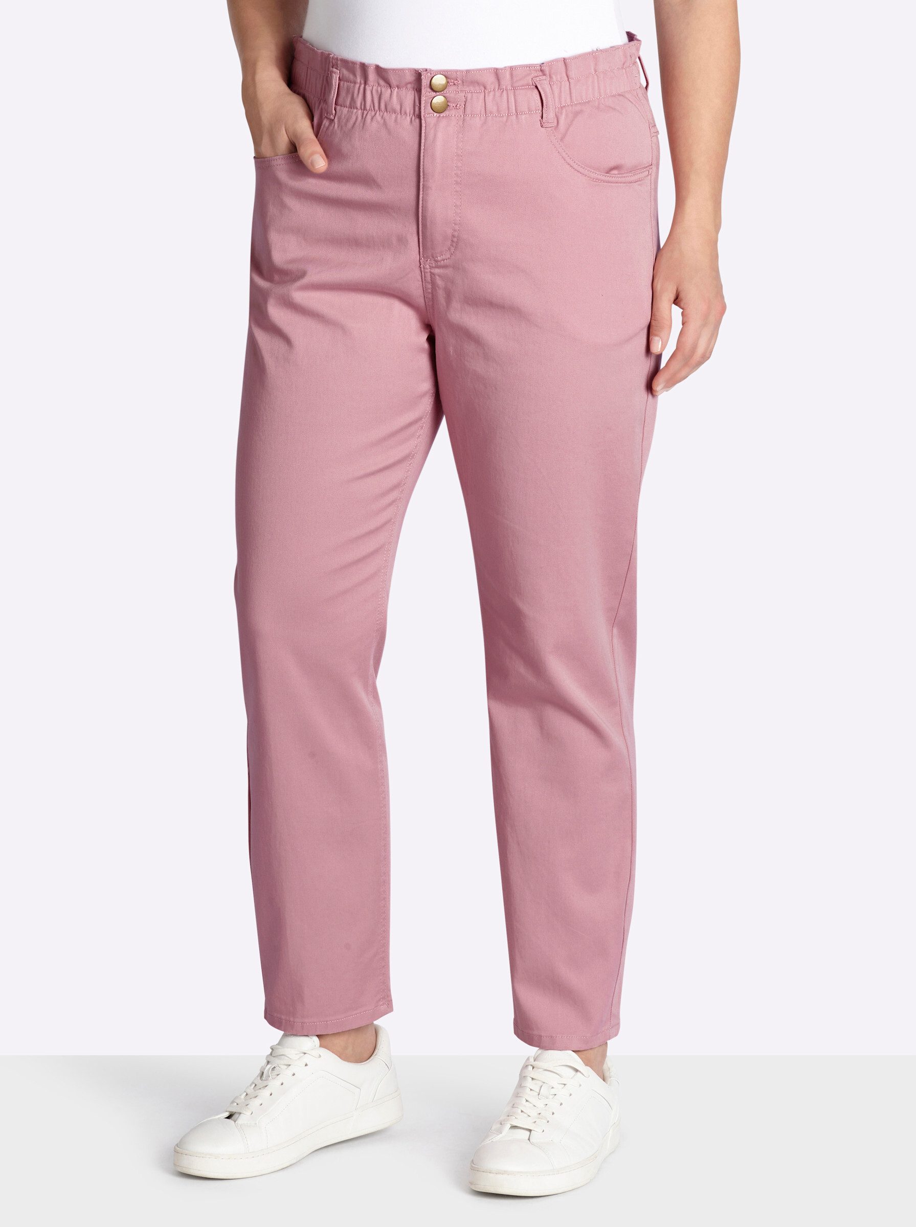 Sieh an! Bequeme Jeans Jeans leicht vertieft