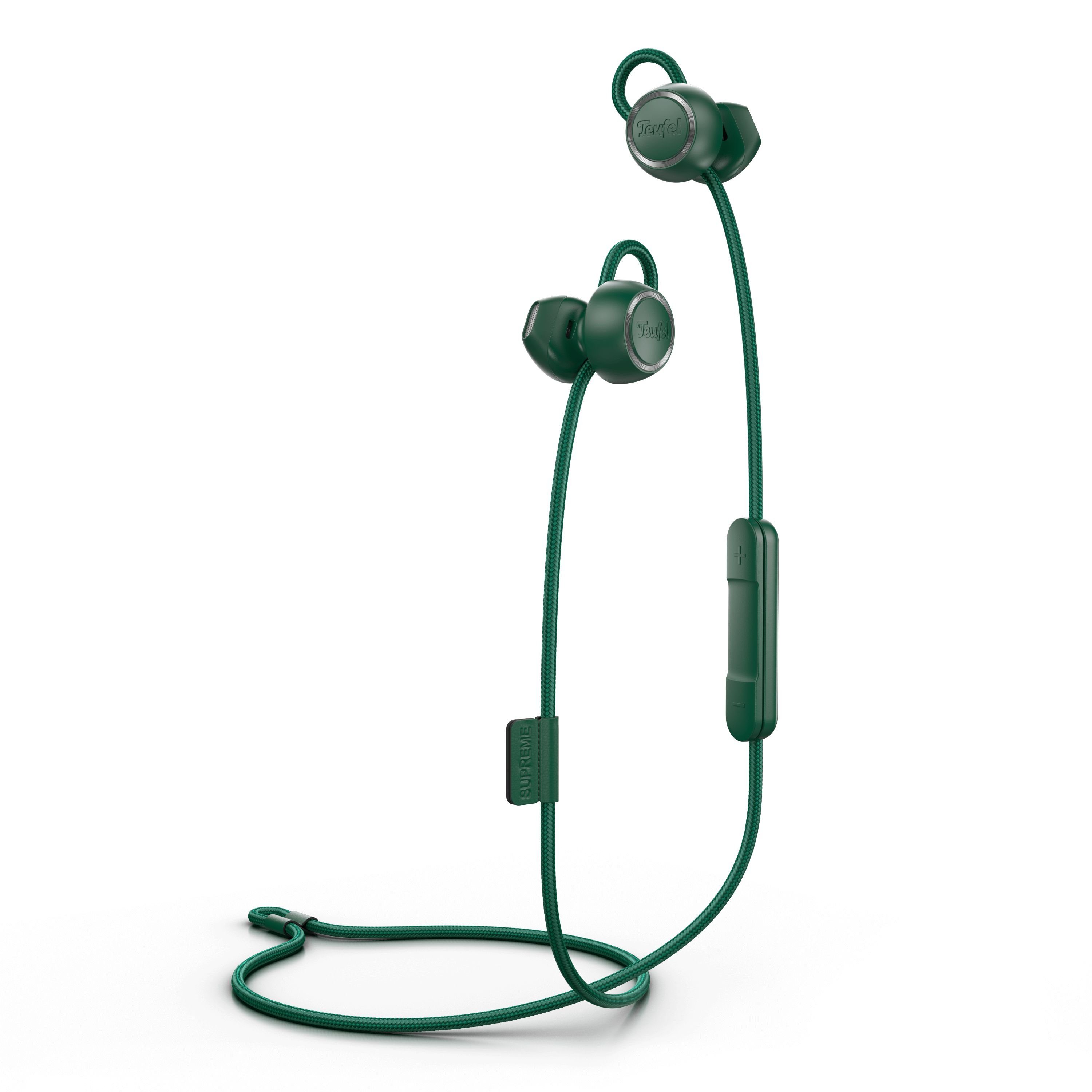 Teufel SUPREME IN Bluetooth-Kopfhörer (Freisprecheinrichtung mit Qualcomm, EQ, ShareMe- und weitere Einstellungen über die Teufel Headphones App möglich) Ivy Green