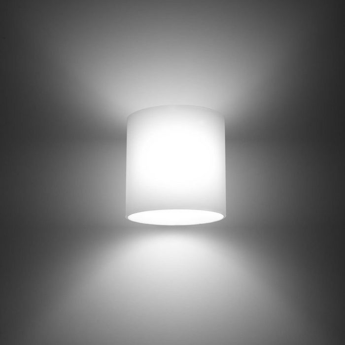 famlights Wandleuchte Wandleuchte Benedict aus Glas in Weiß G9 max. 40W keine Angabe Leuchtmittel enthalten: Nein warmweiss Wandleuchte Wandlampe Wandlicht