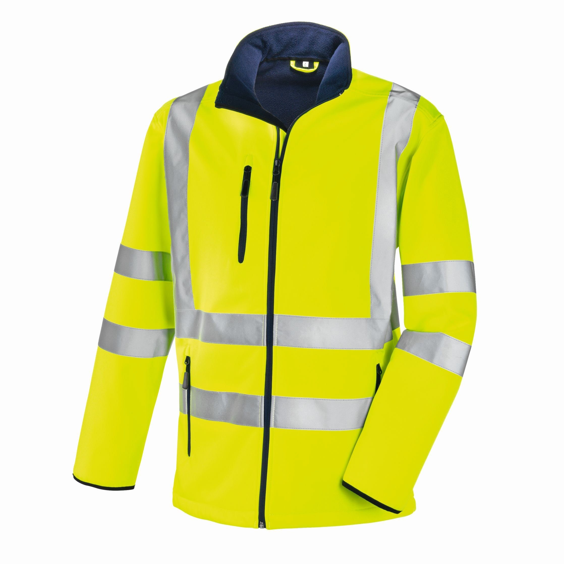 teXXor Warnschutz-Shirt Warn-Wetterschutz-Softshelljacke Niagara