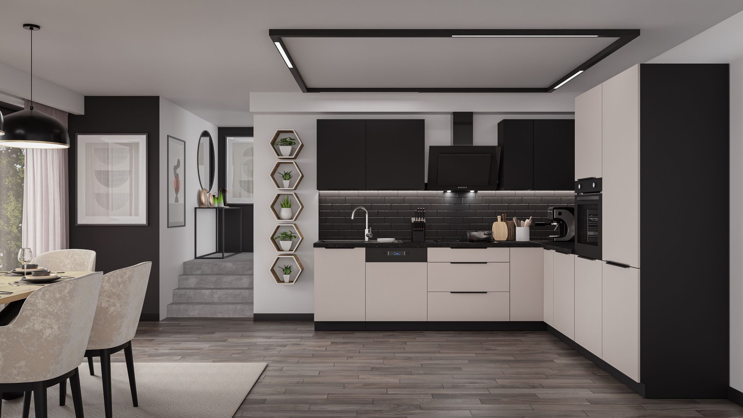 Küchen-Preisbombe Winkelküche ARONA + SIENA 280x270 Küchenzeile Küchenblock günstig online kaufen