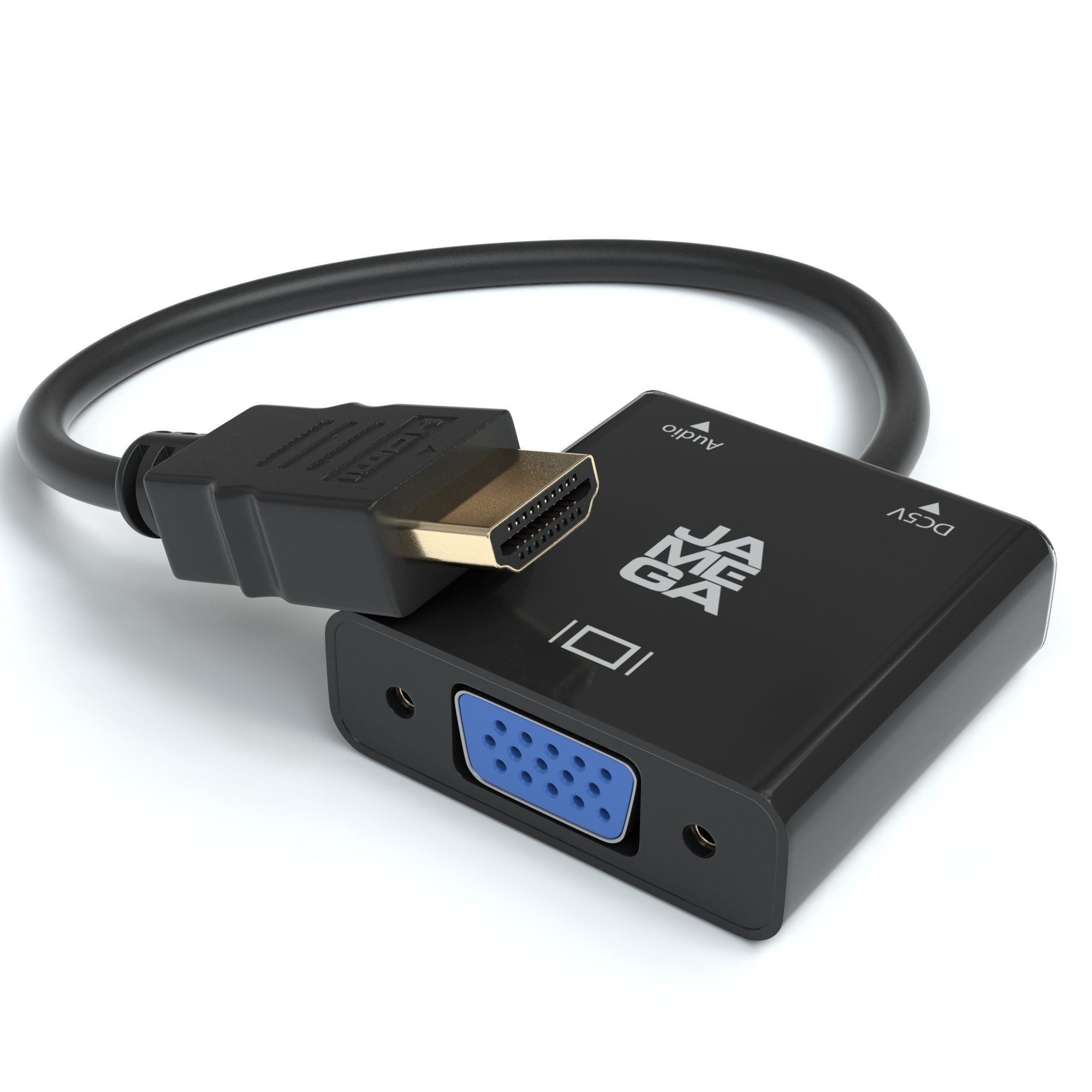HDMI zu VGA Adapter HDTV 1080p Konverter Aktiv Audio & Videokabel für Adapter