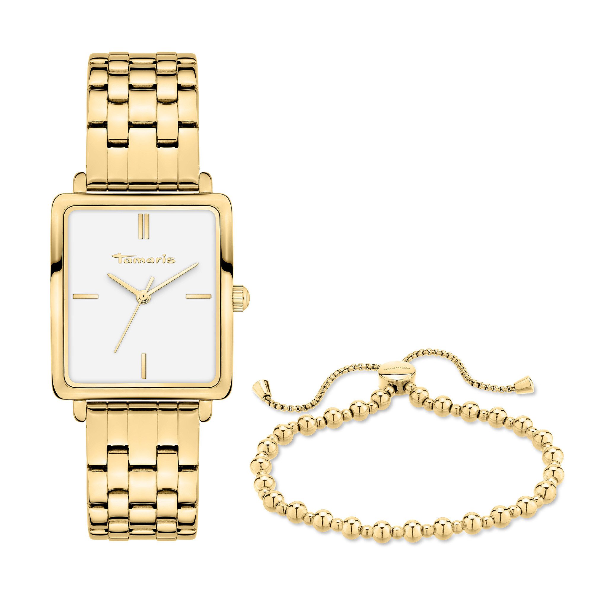 Tamaris Quarzuhr Simply Modern Edelstahl