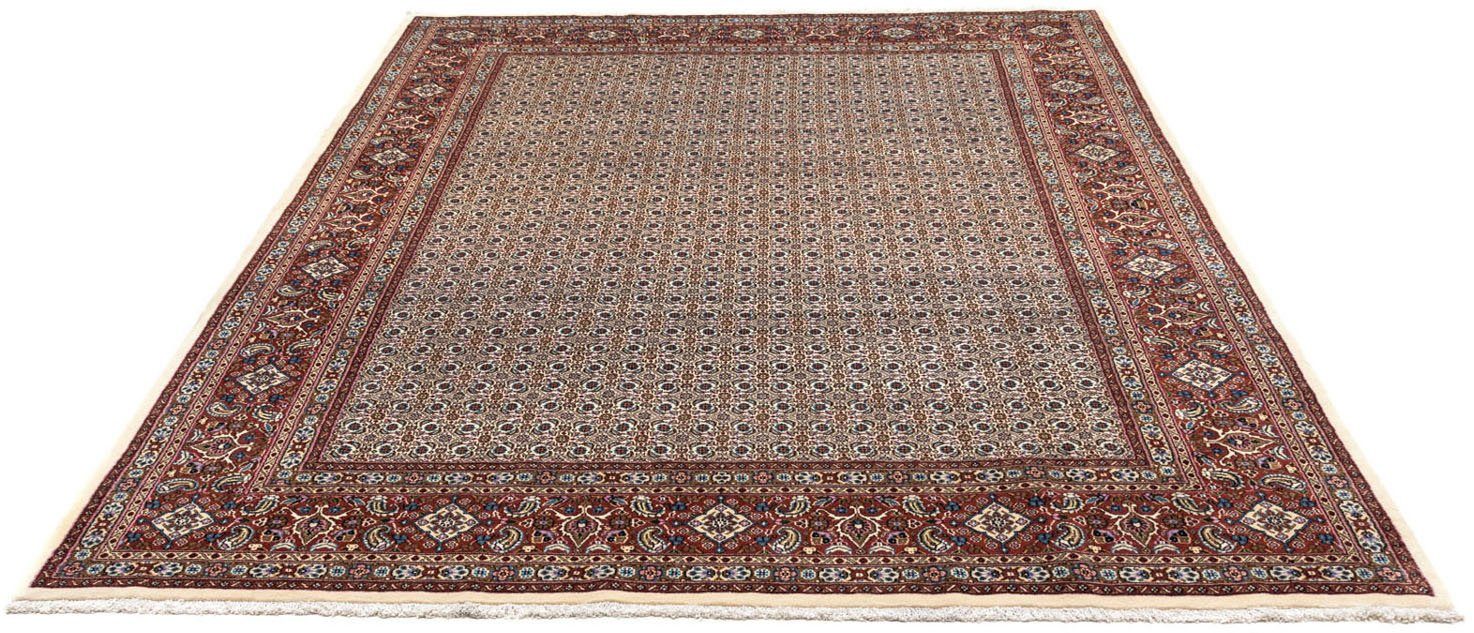 Wollteppich Moud Figurativ Rosso scuro 288 x 204 cm, morgenland, rechteckig, Höhe: 10 mm, Unikat mit Zertifikat