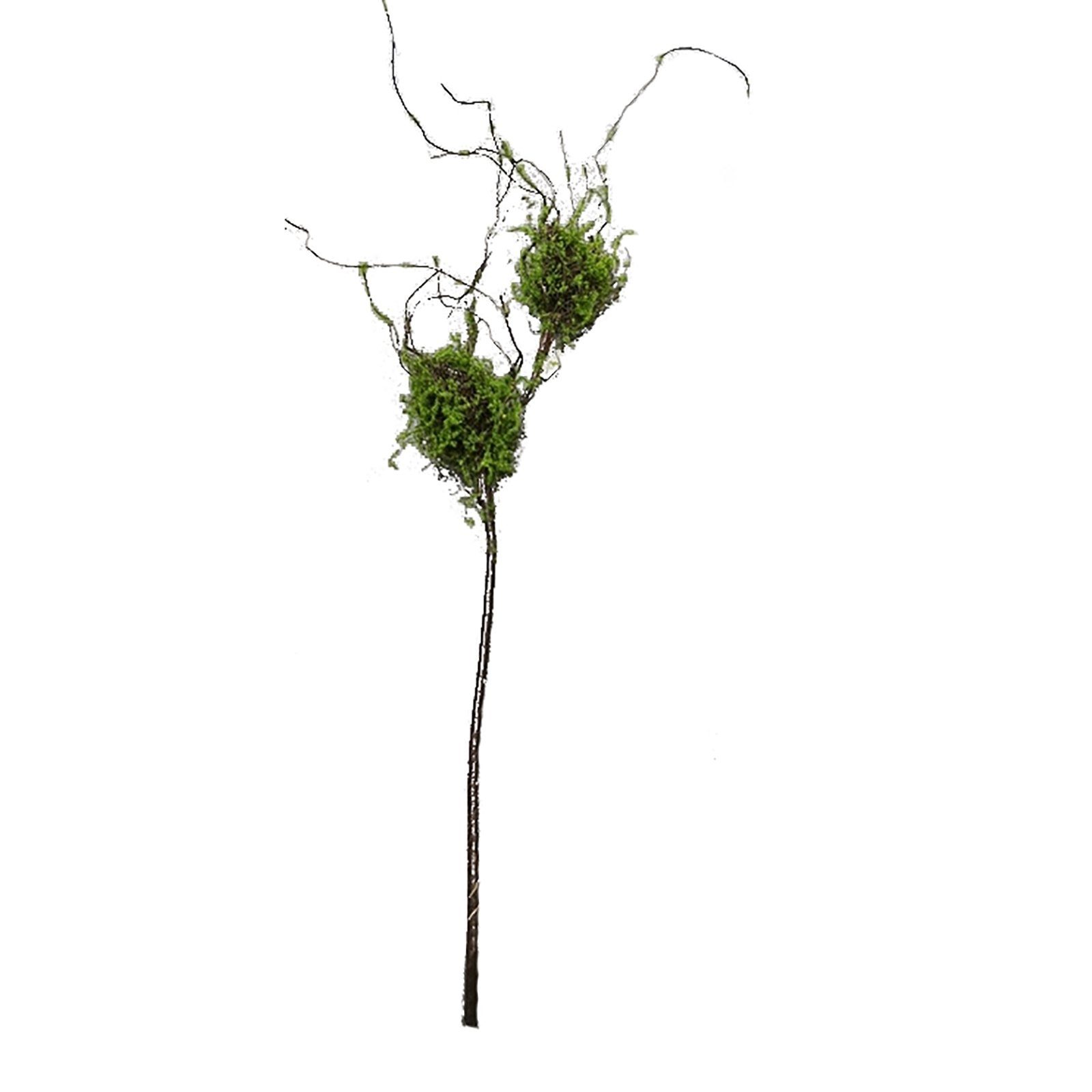 Flora, Zweig cm HTI-Living, Höhe mit Kunstblume Kunstpflanze Vogelnestern 115