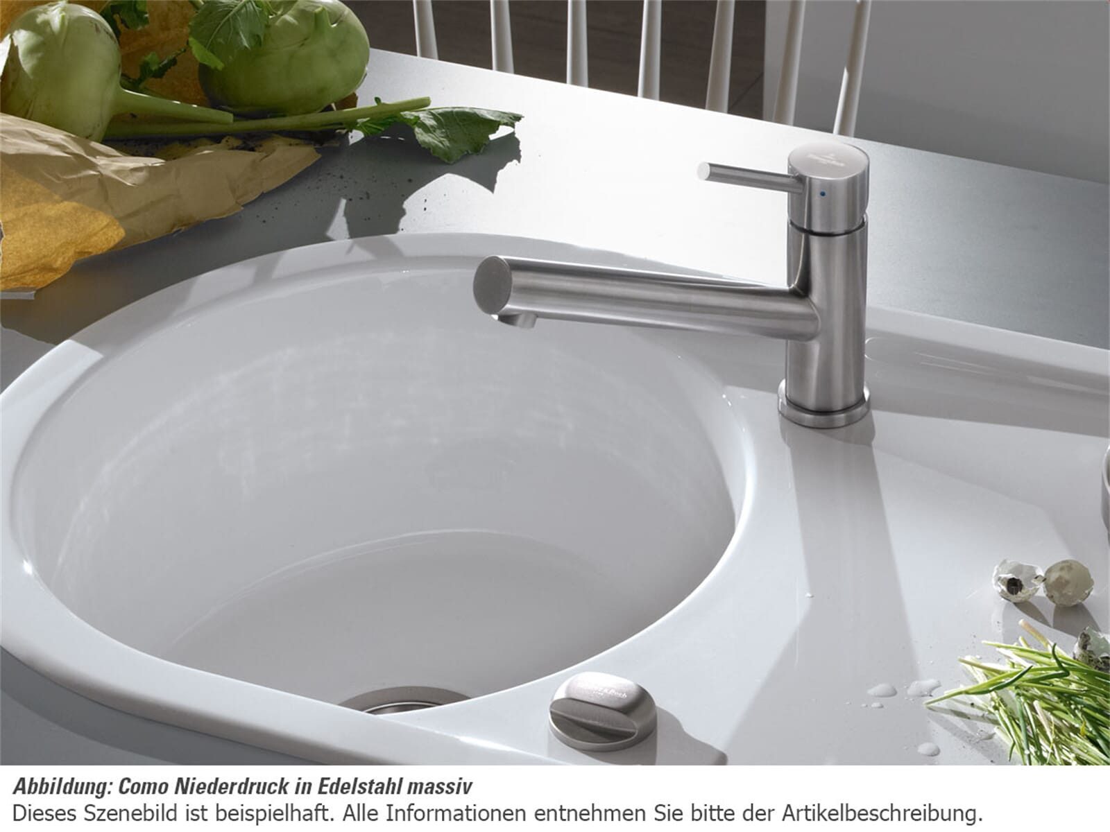 Villeroy & Boch Küchenarmatur (1-St) 9251 11 LC, keramische Dichtungen