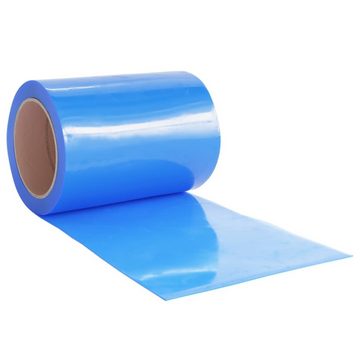 Vorhang Türvorhang Blau 300x2,6 mm 10 m PVC, furnicato, (1 St)