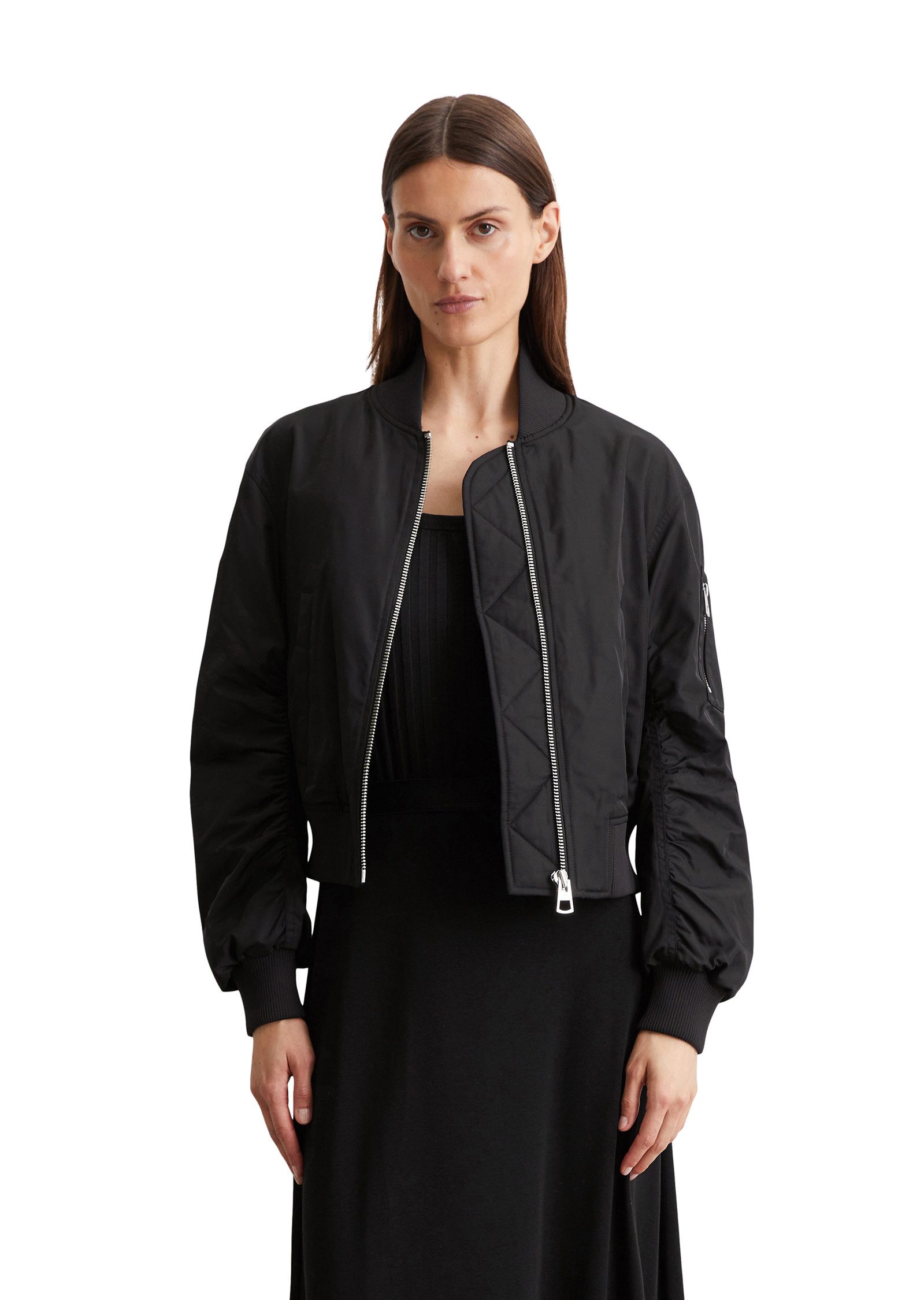 Marc O'Polo Blouson im Pilotenstil, verkürzte günstig online kaufen