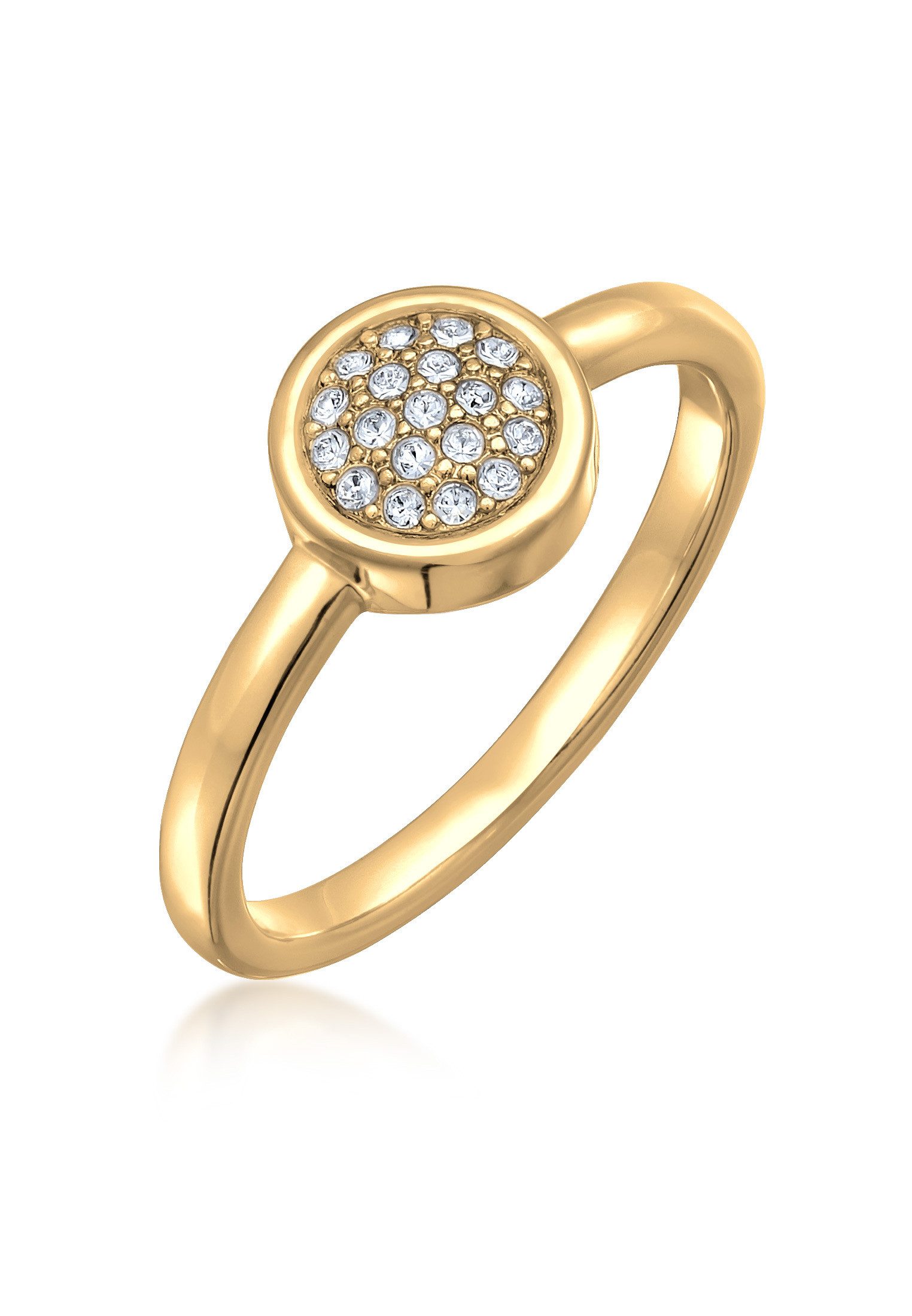 Elli Ring-Set Kristalle Elegant Solitäre Silberfarben günstig online kaufen
