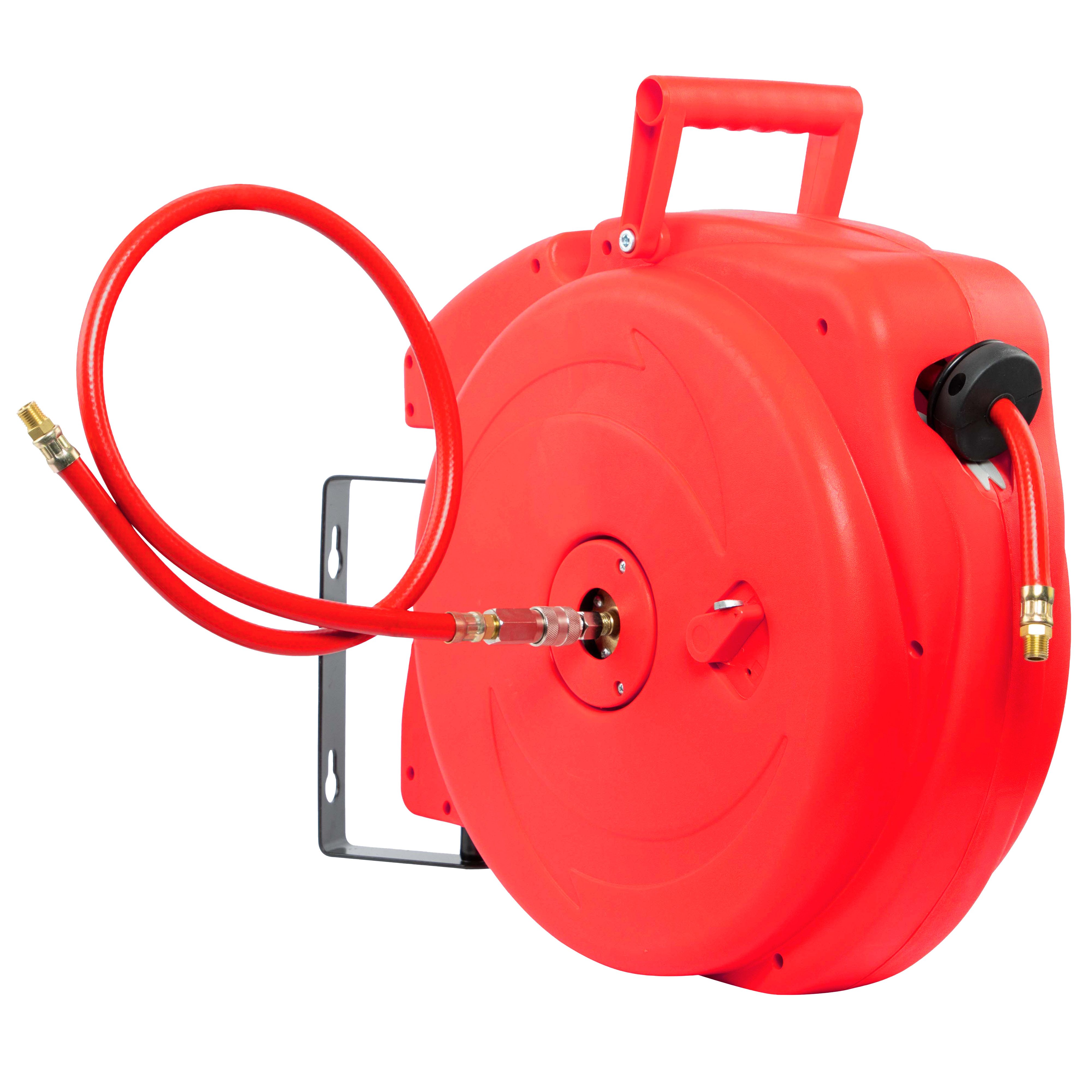 Schlauchtrommel Schlauchtrommel Automatik 20m Druckluft Schlauch Aufroller