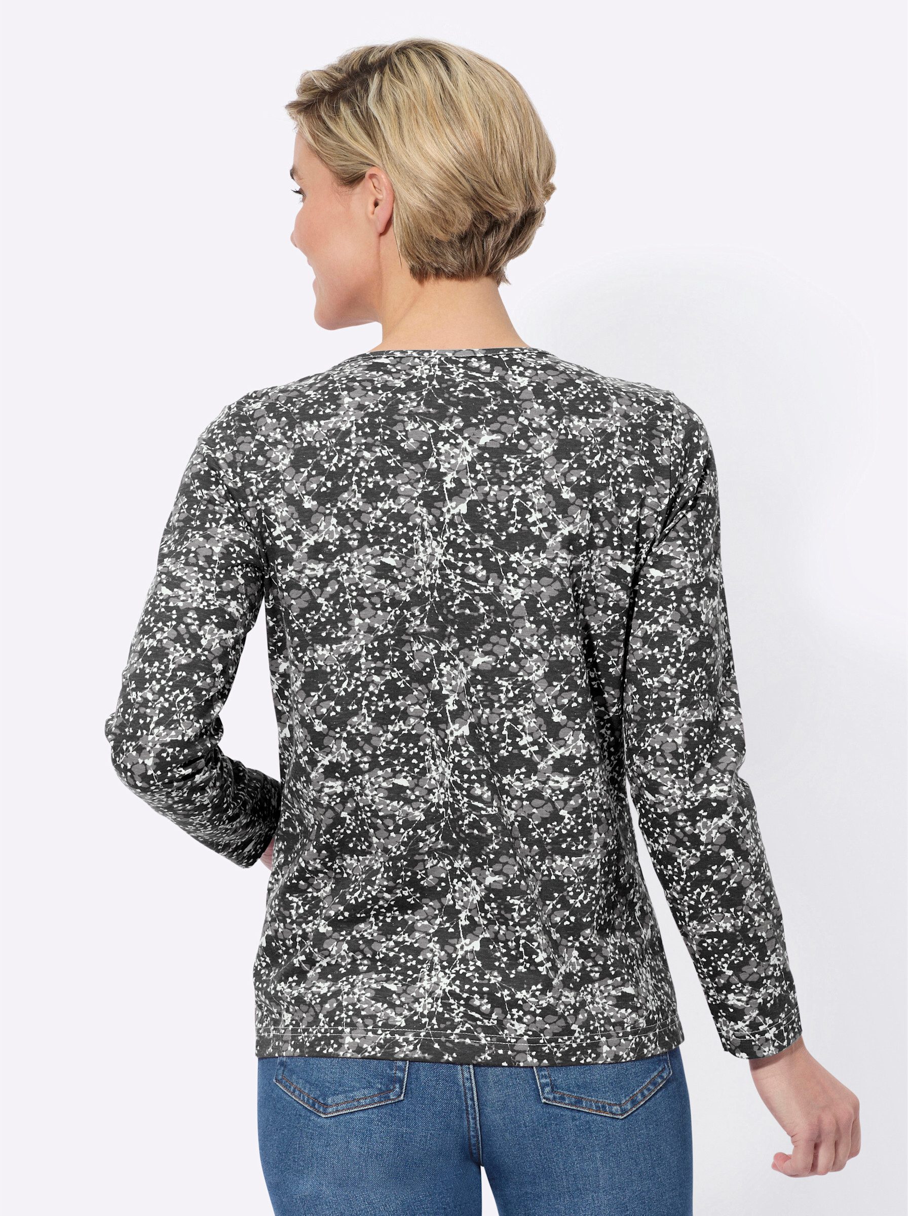 Classic Basics 3/4-Arm-Shirt "Rundhals-Shirt" 1 Stk. tlg. günstig online kaufen